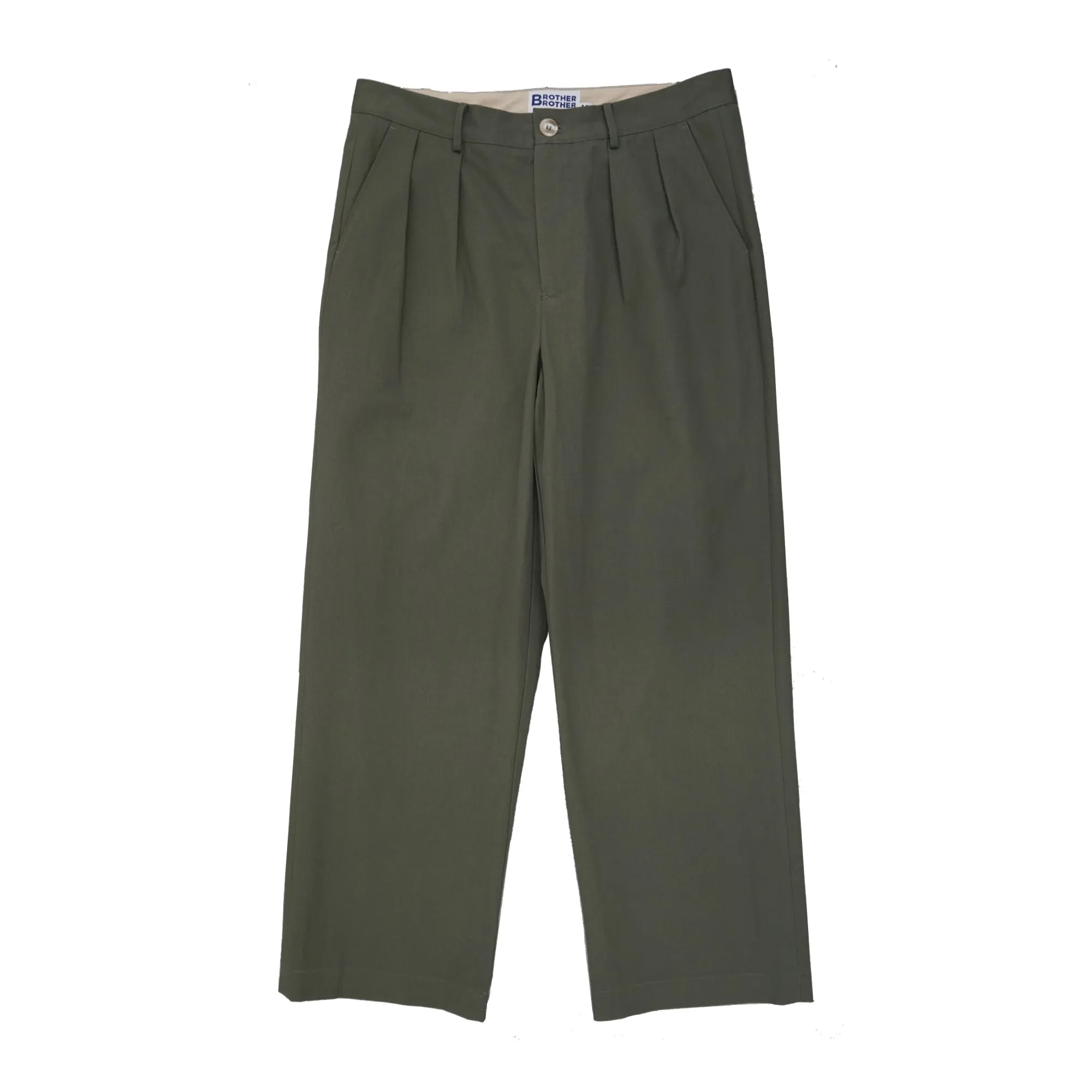 Brother Brother Double Pleated Ripstop Trousers sold by Brother Brother