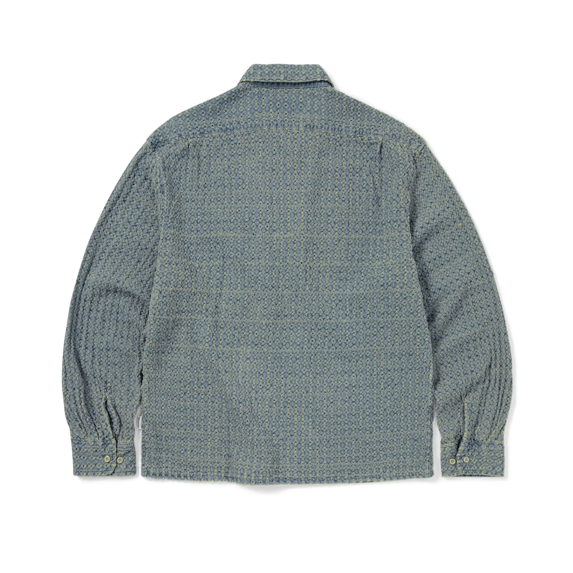 thisisneverthat Damaged Denim Shirt sold by Brother Brother product image thumbnail 2