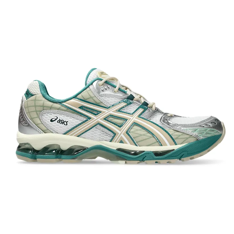 ASICS GEL-NIMBUS 10.1 White/Rainy Lake sold by Brother Brother