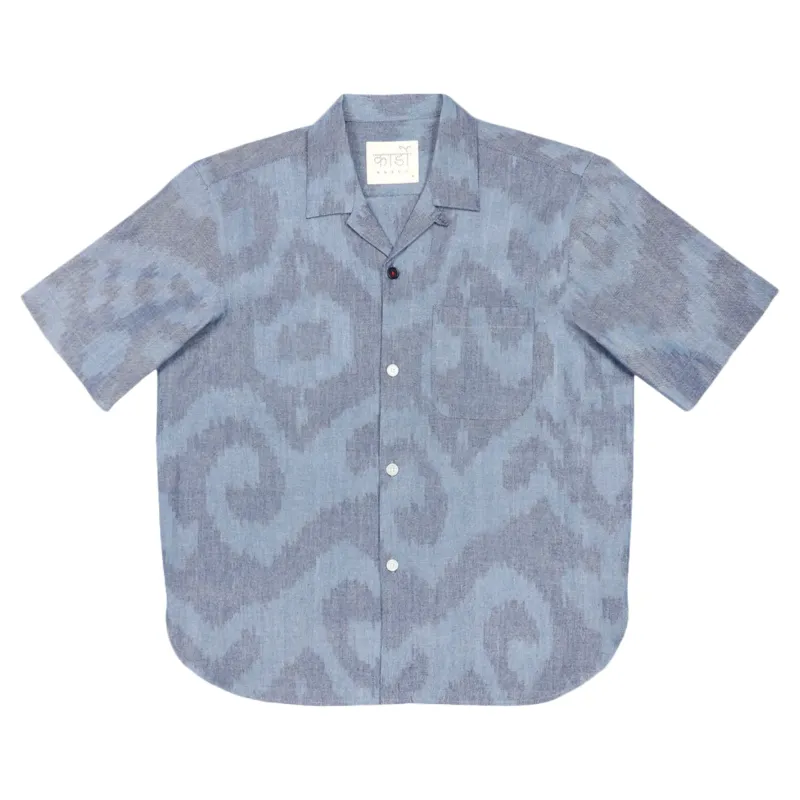 Kardo Ronen Chikankari Short Sleeve Shirt sold by Brother Brother
