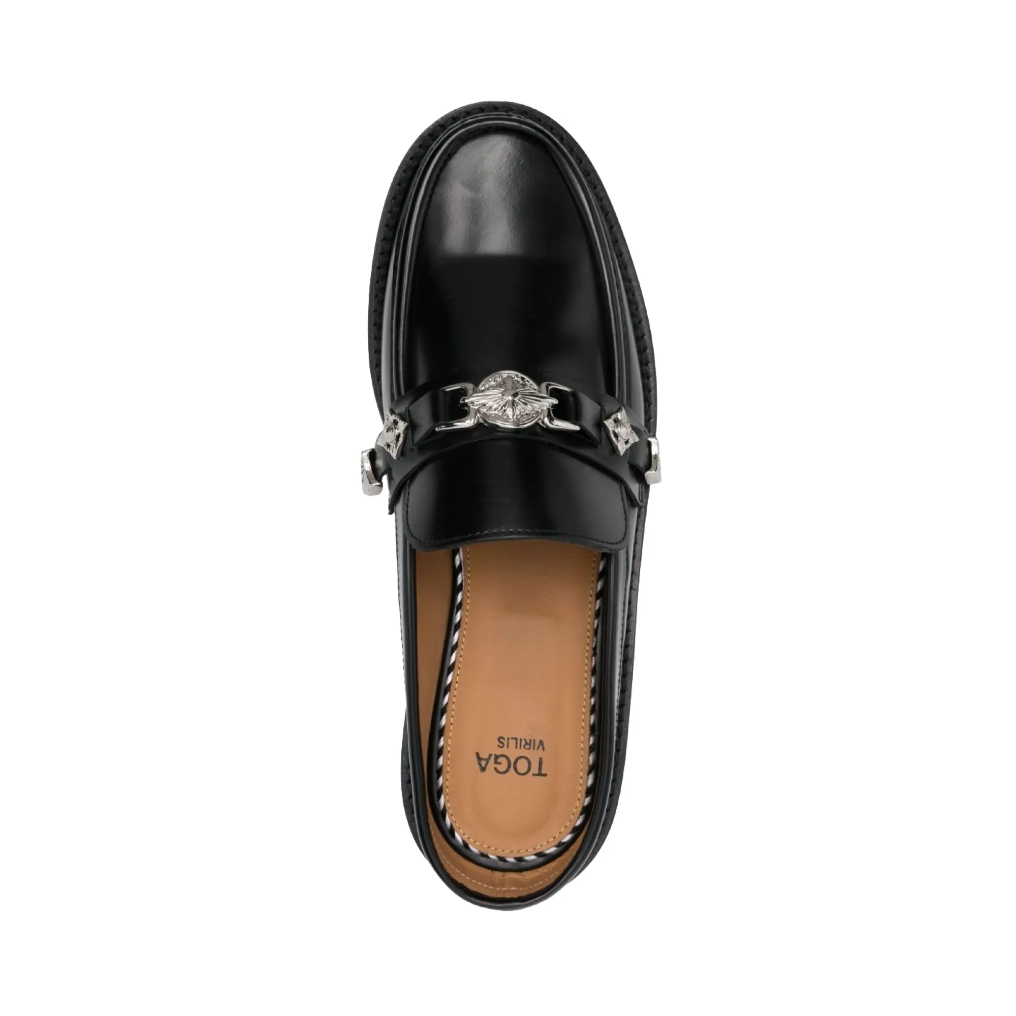 Toga Virilis Polido Leather Loafers AJ1389 sold by Brother Brother product image thumbnail 3