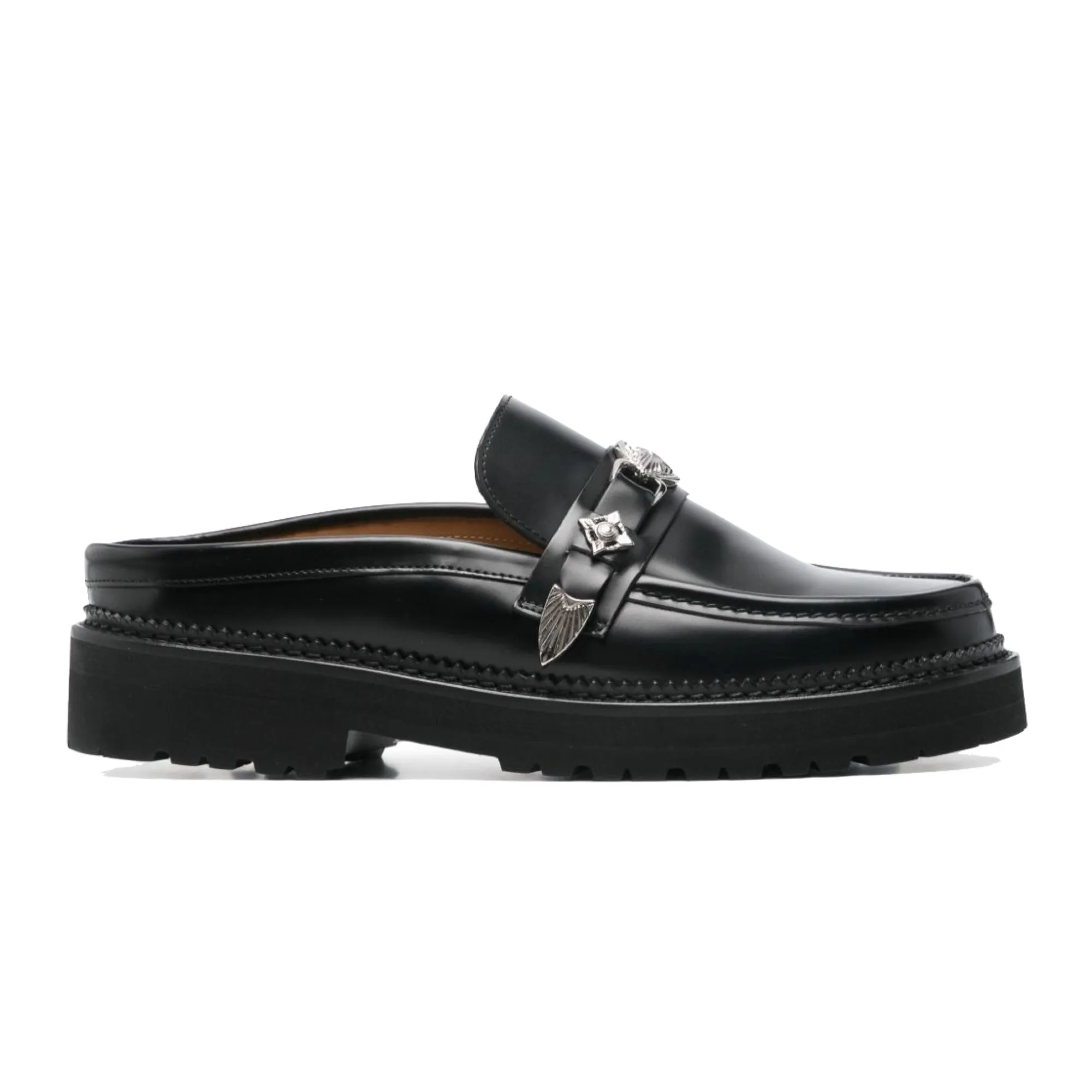 Toga Virilis Polido Leather Loafers AJ1389 sold by Brother Brother