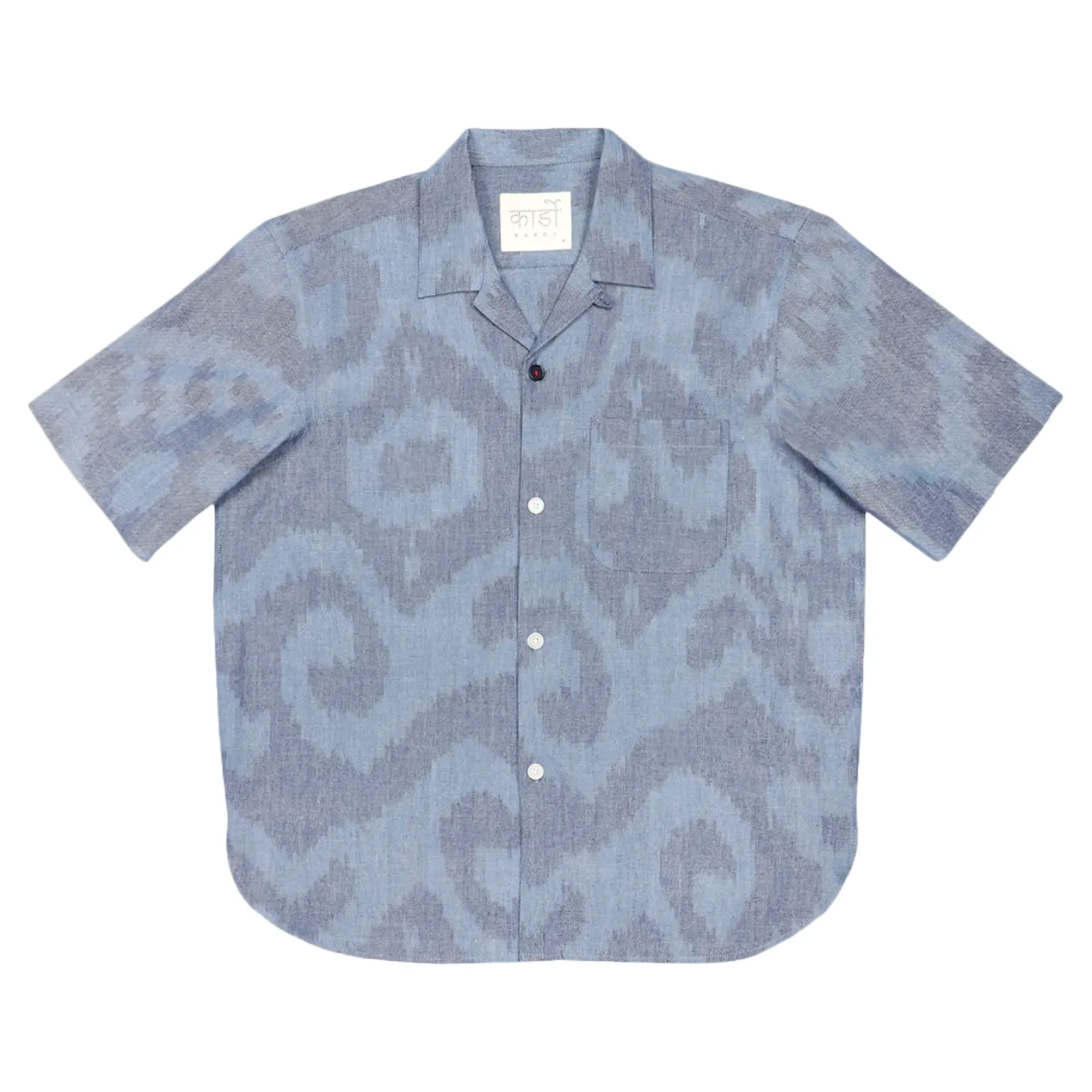 Kardo Ronen Ikat Short Sleeve Shirt sold by Brother Brother