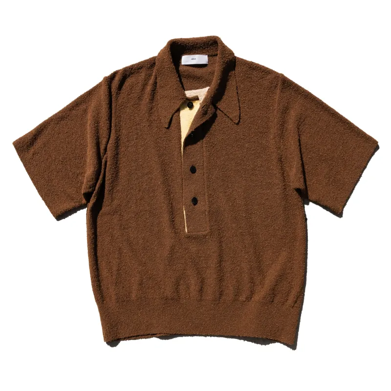 Toga Virilis Ring Knit Polo Shirt made by Brother Brother