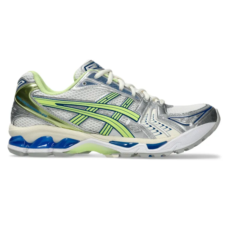 ASICS GEL-KAYANO 14 WHITE/LIME GREEN sold by Brother Brother