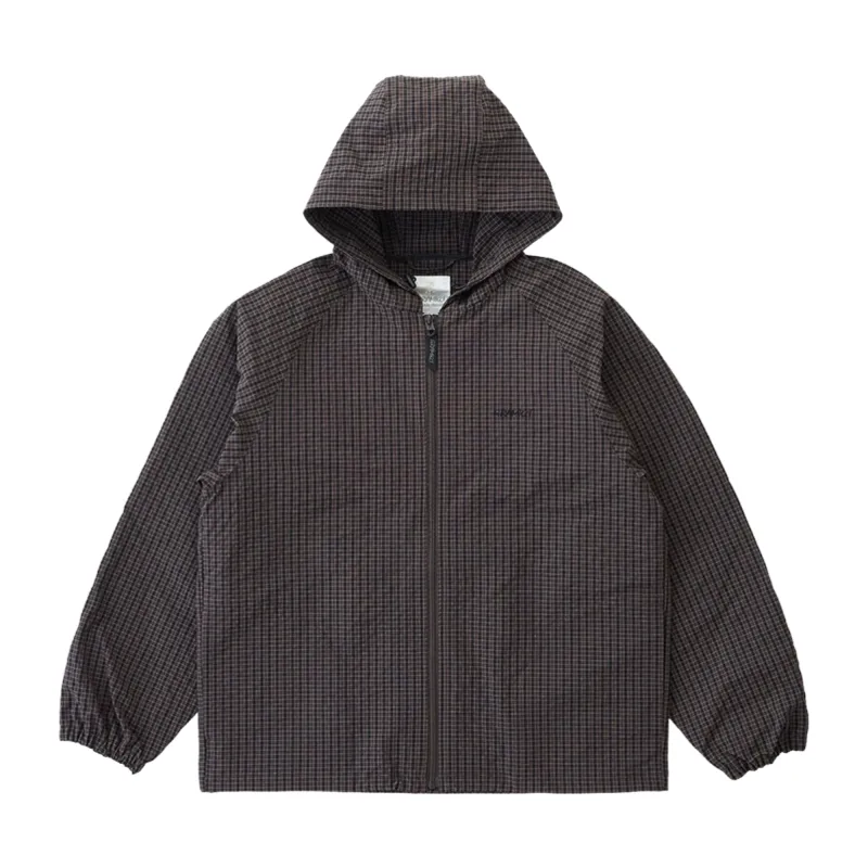 Gramicci Northside Plaid Hooded Jacket made by Gramicci