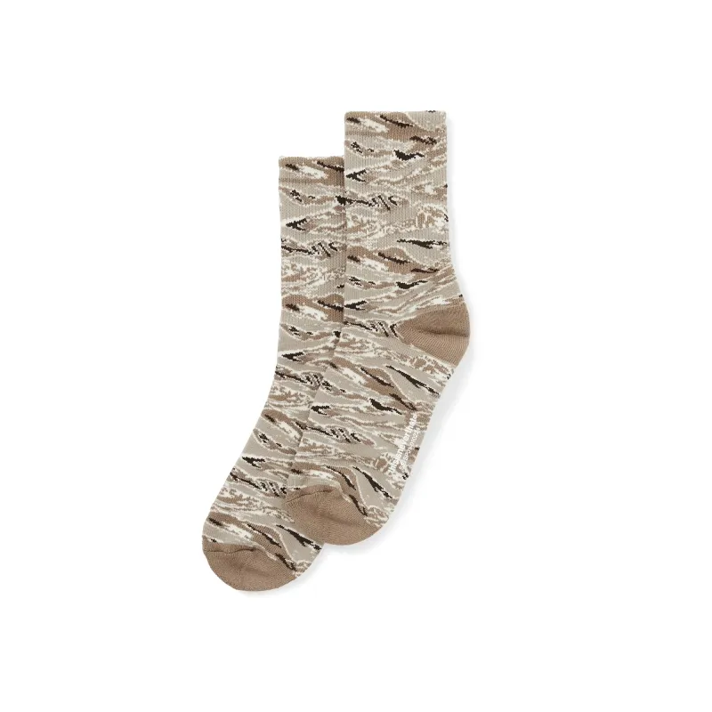 thisisneverthat Camo Socks Beige made by thisisneverthat