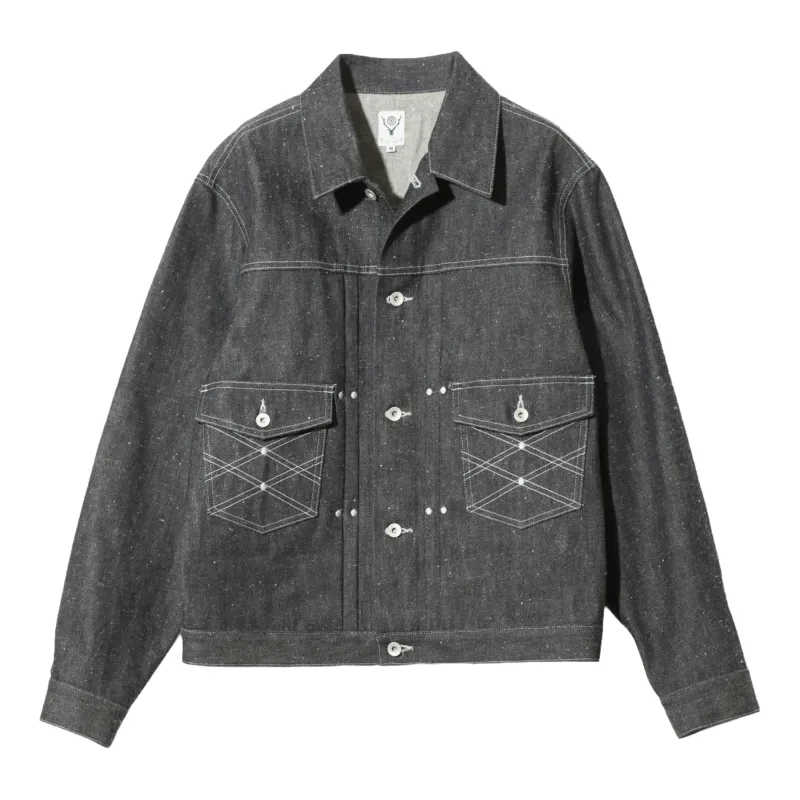 South2 West8 Trucker Jacket made by South2West8