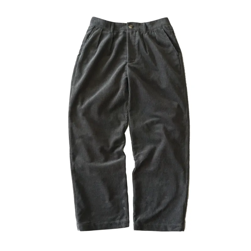 Brother Brother Double Pleated Cord Trousers sold by Brother Brother