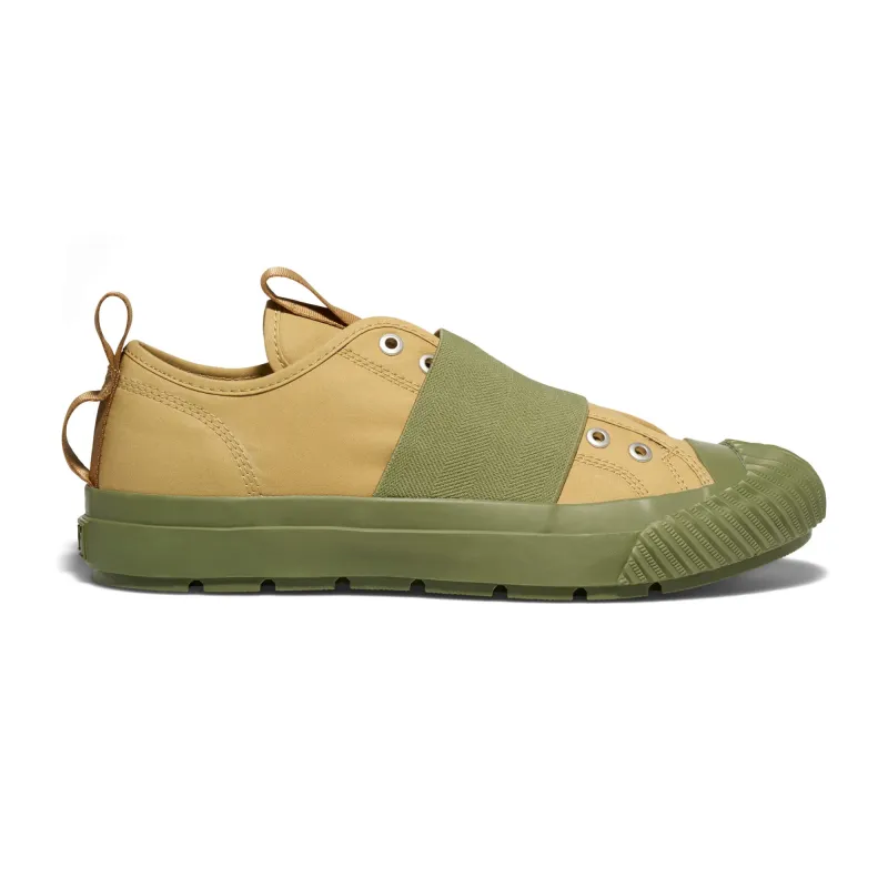 P.F. Flyers x Engineered Garments Grounder Low-Top - Khaki/Olive sold by Brother Brother