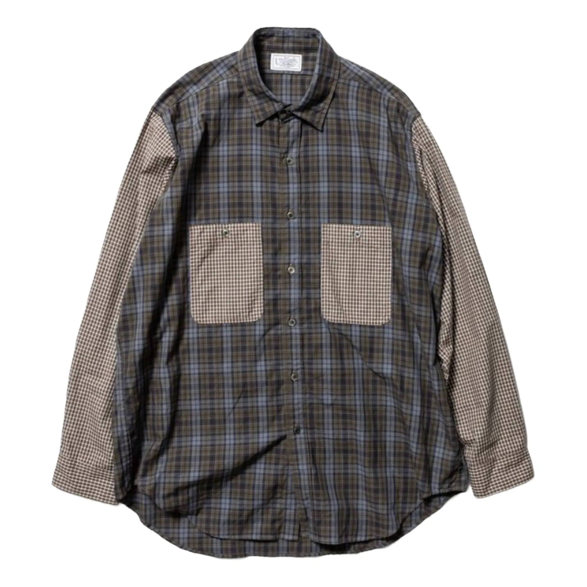 Unlikely Dry Goods Work Shirt 2tone sold by Brother Brother