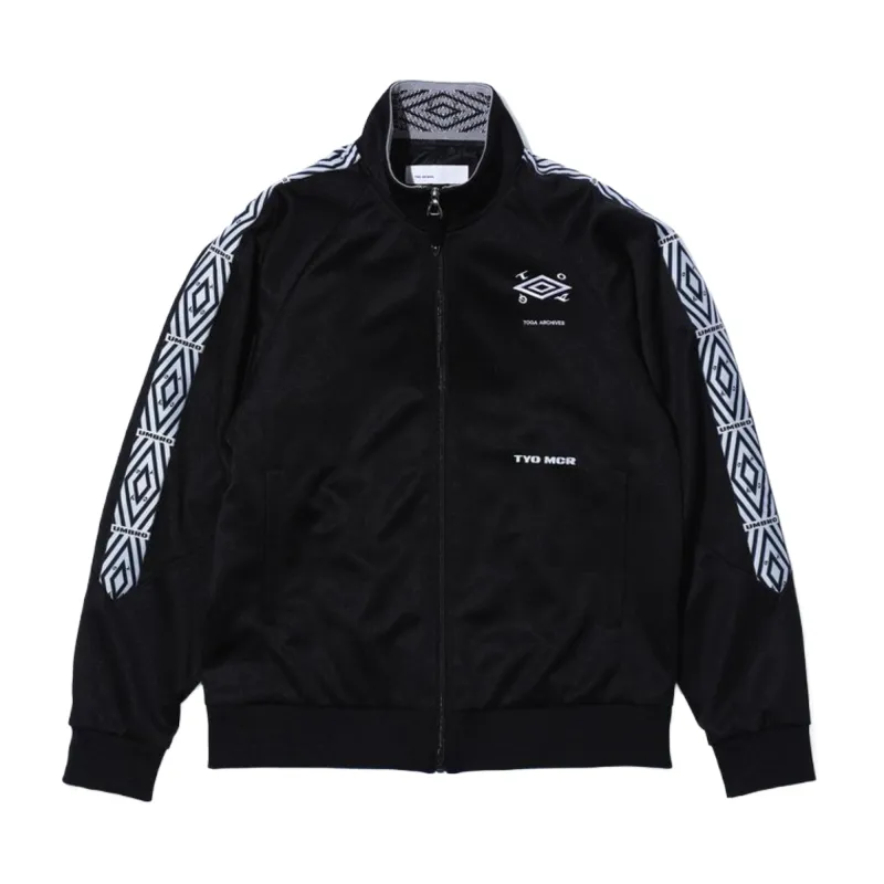 Toga Virilis x UMBRO Track Jacket Black made by TOGA
