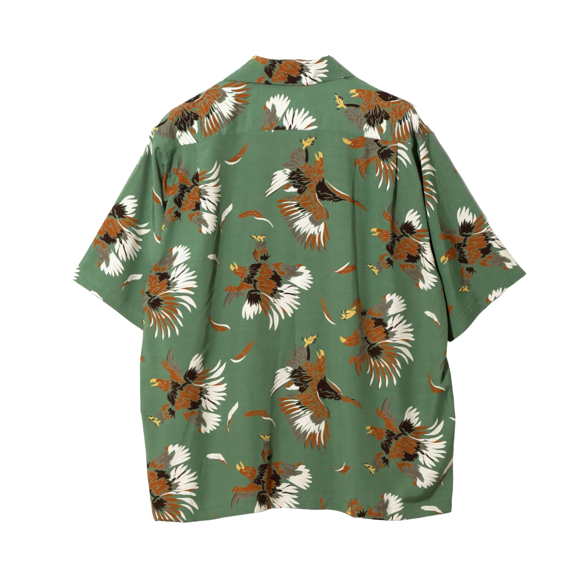 South2 West8 S/S Open Collar Shirt Eagle sold by Brother Brother product image thumbnail 2