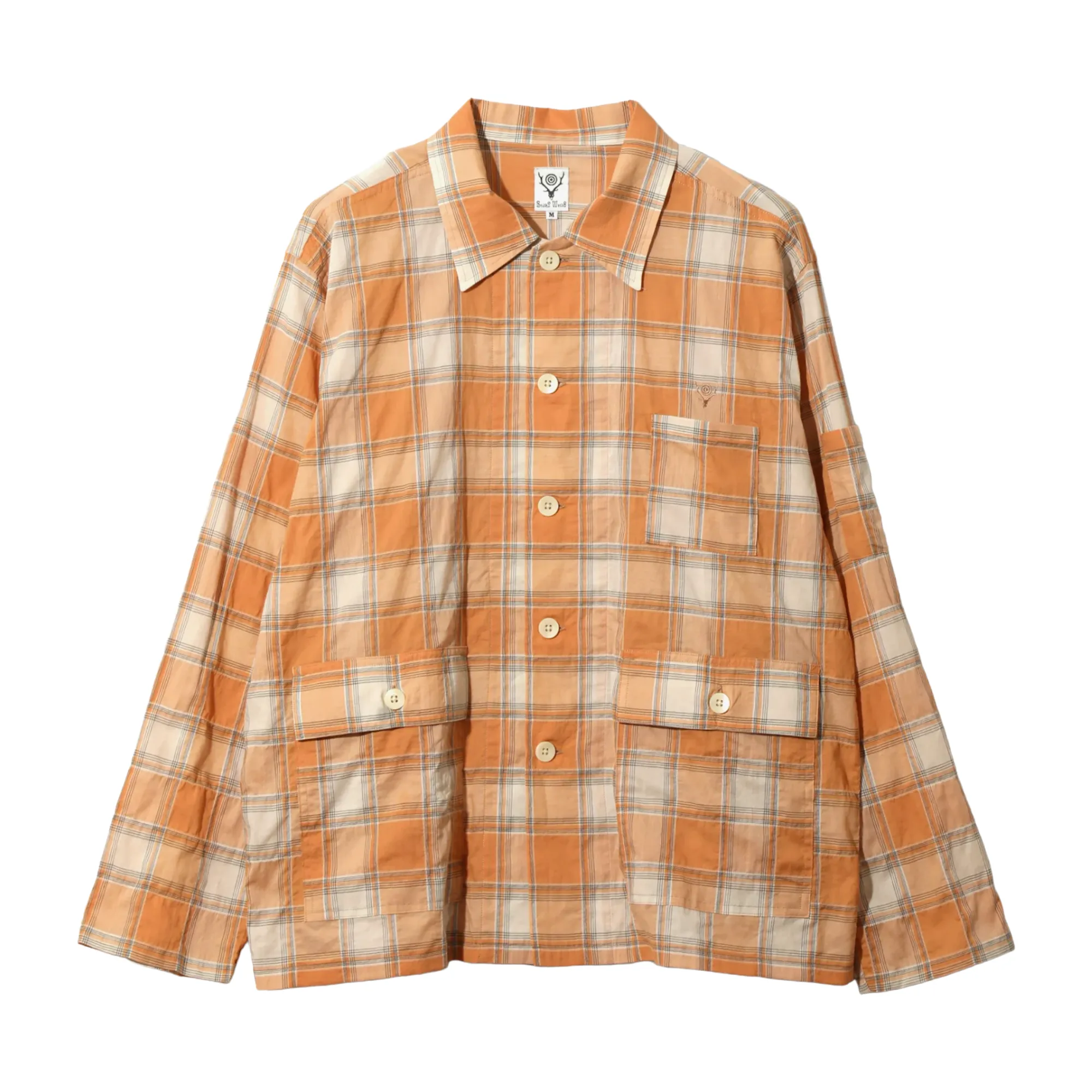 South2 West8 Ranger Shirt Cotton Lawn Shirring / Plaid sold by Brother Brother