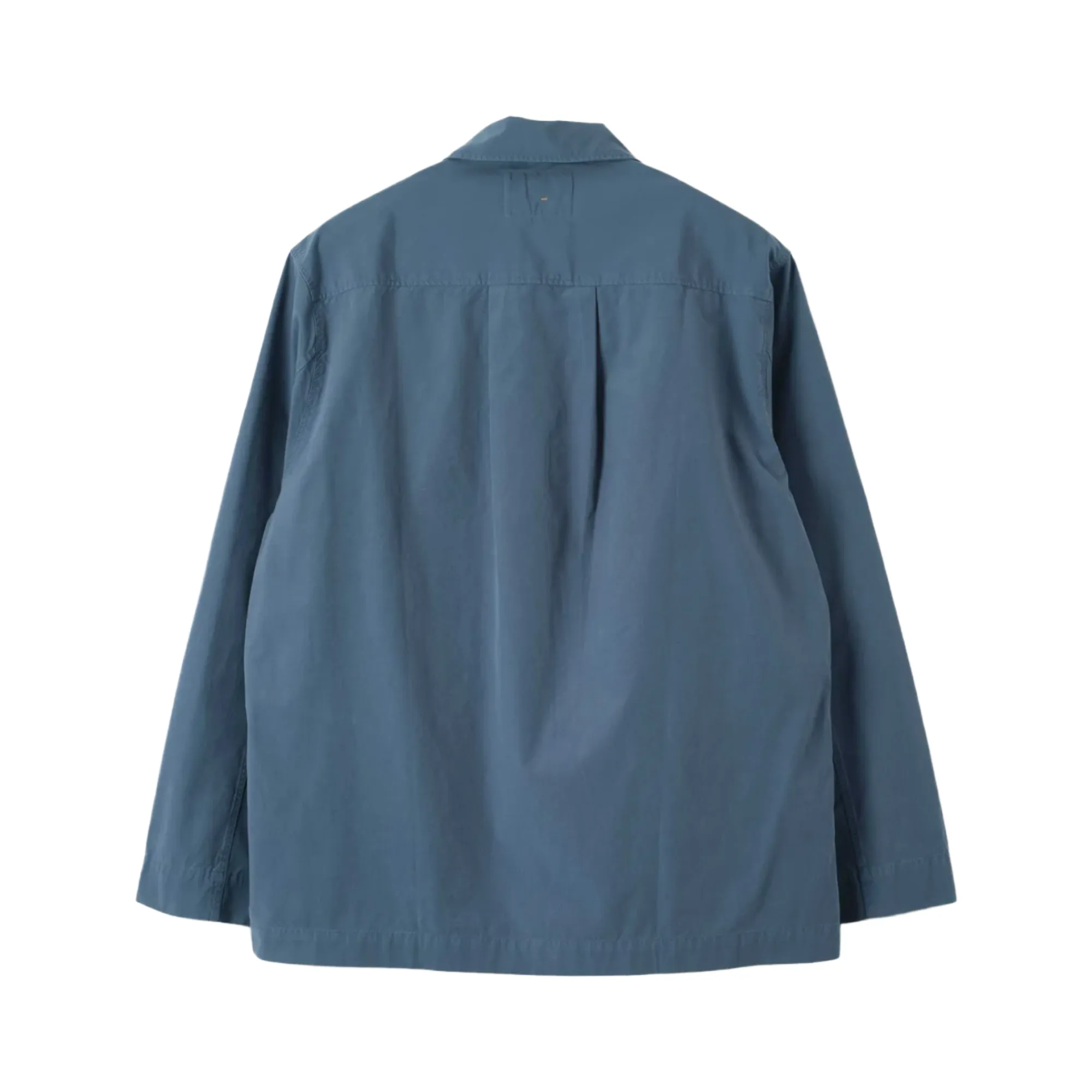 MHL. by Margaret Howell Long Sleeve Half Zip Pull On Shirt Uniform Blue sold by Brother Brother product image thumbnail 2