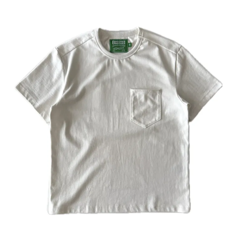 Brother Brother Heavy Knit Pocket Tee made by Brother Brother