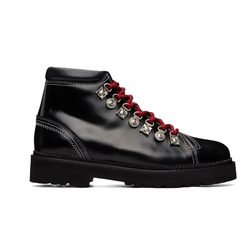 TOGA VIRILIS AJ1529 LACE-UP BOOT — BLACK made by TOGA