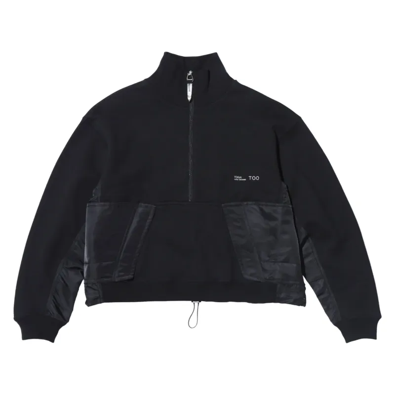 TOGA TOO Cotton Half-Zip Pullover made by TOGA
