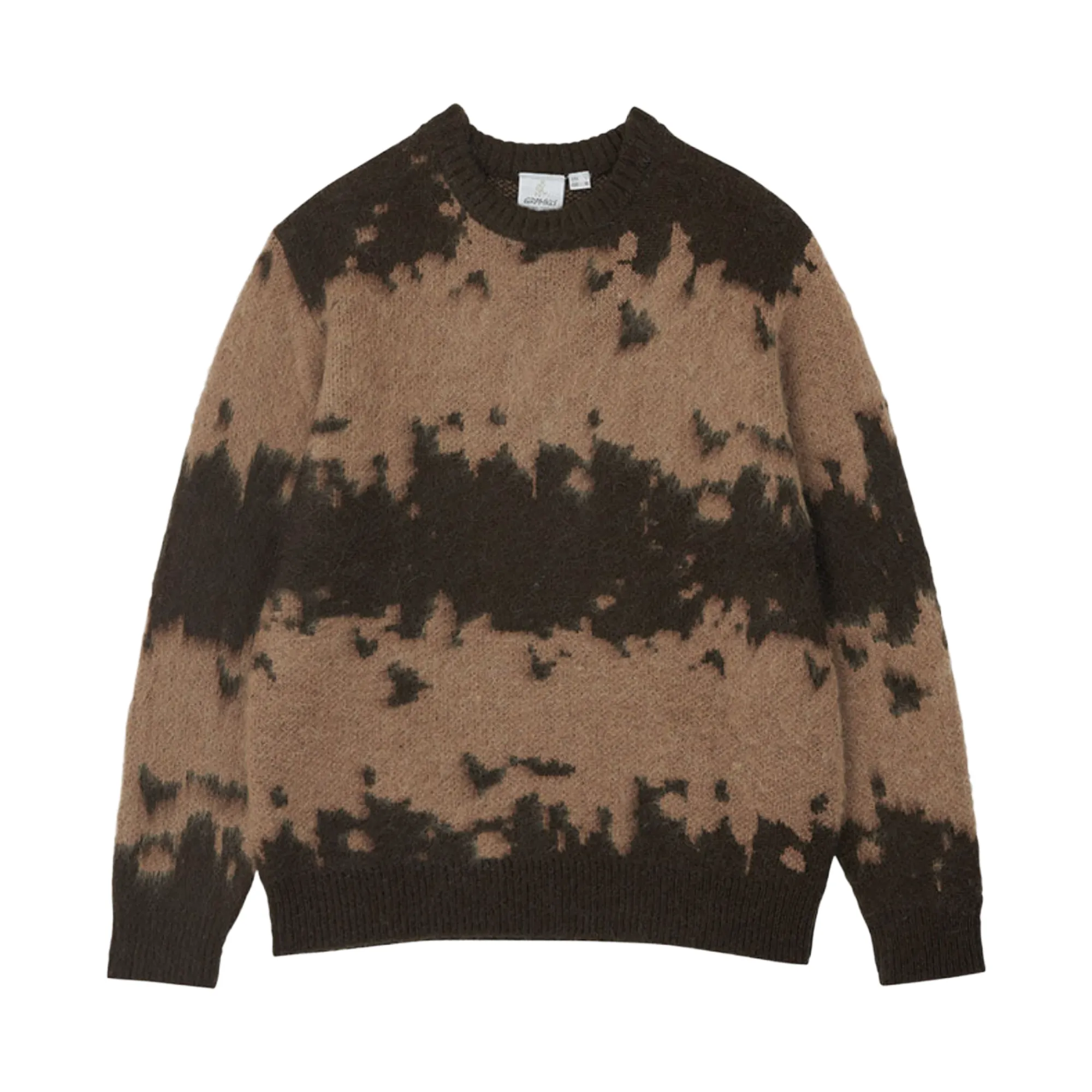 Gramicci Mohair Splatter Sweater — Taupe Splatter sold by Brother Brother