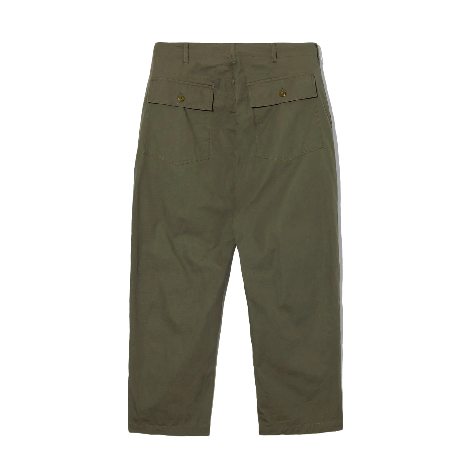 ENGINEERED GARMENTS FATIGUE PANT — Olive Heavyweight Cotton Ripstop sold by Brother Brother product image thumbnail 2