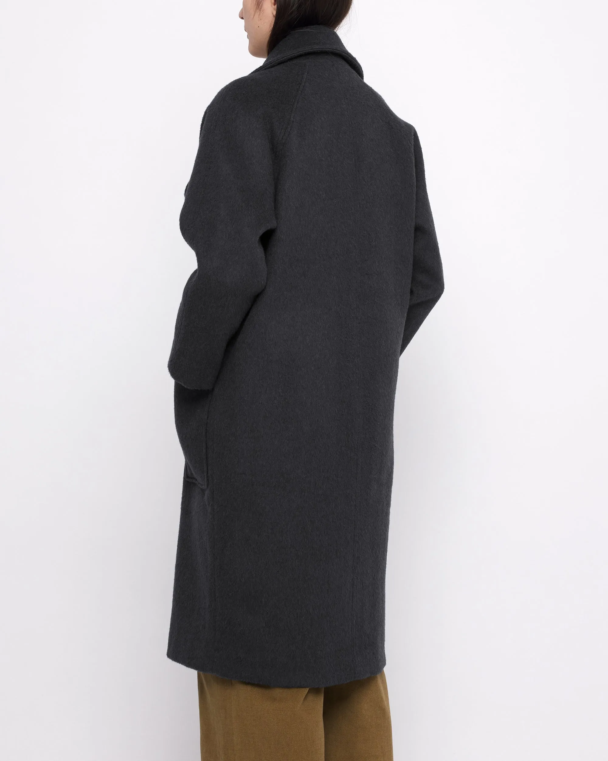 Classic Wool Coat - FW24 - Charcoal sold by 7115 by Szeki product image thumbnail 3