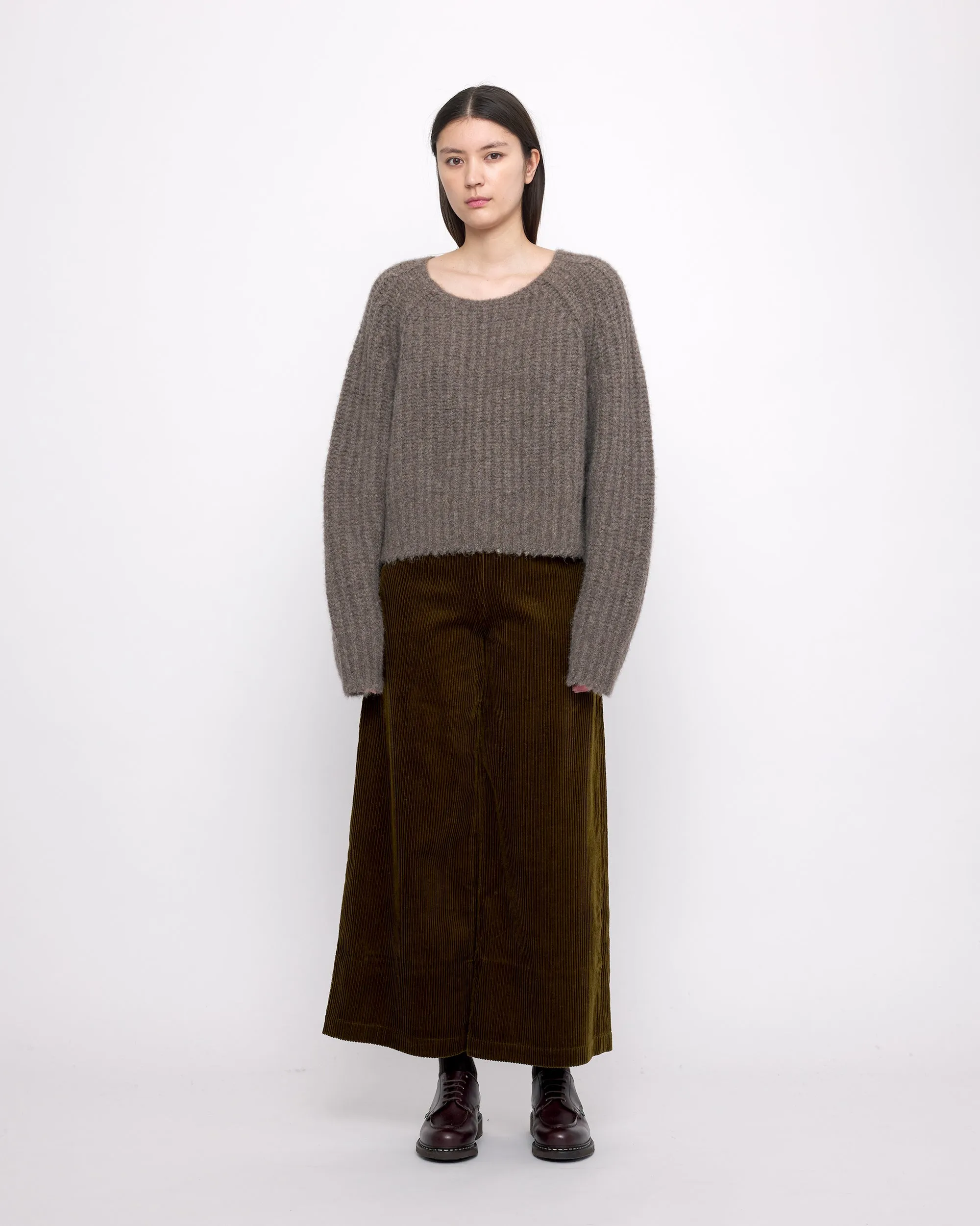 Chunky Cropped Sweater - FW24 - Umber sold by 7115 by Szeki product image thumbnail 5