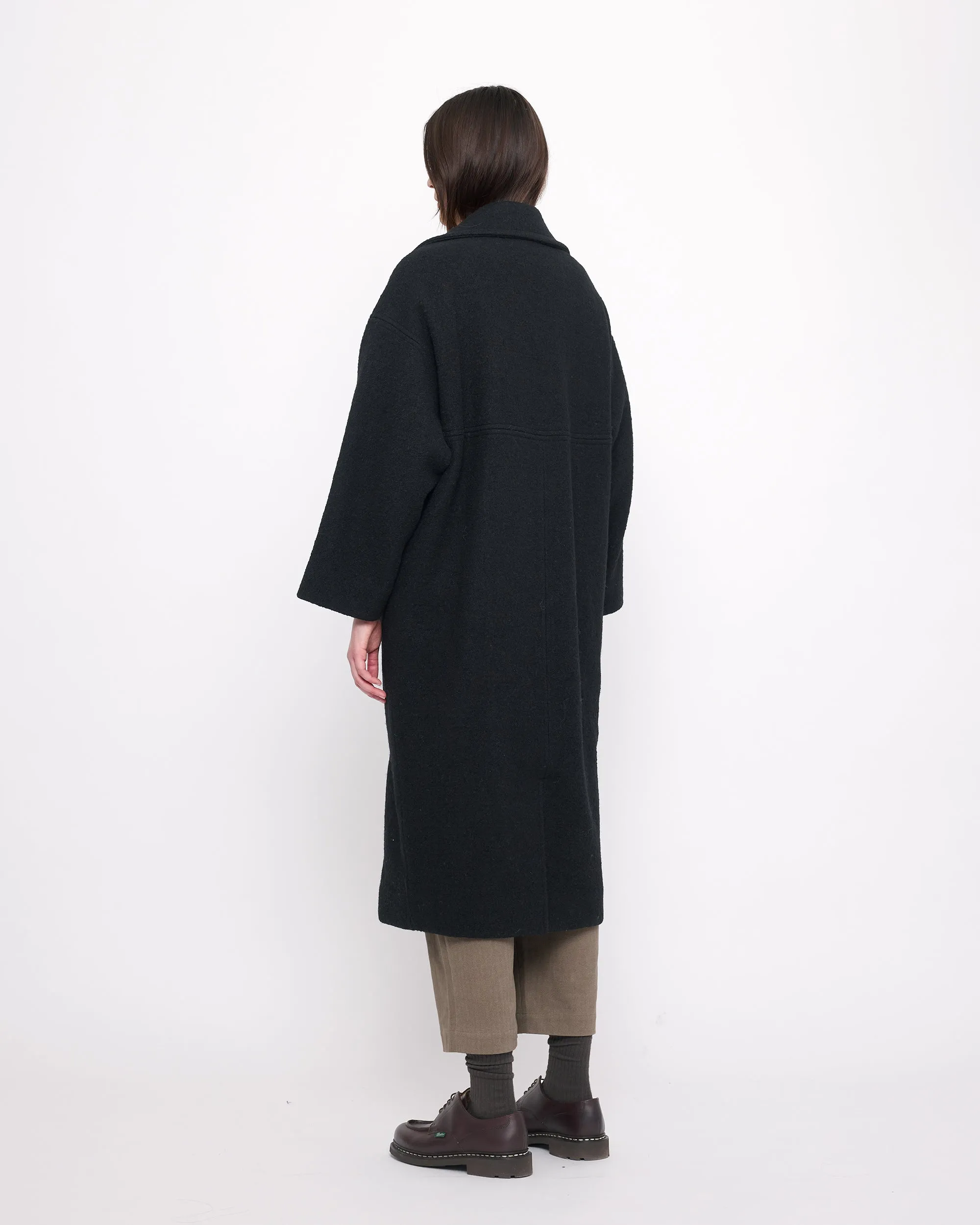 Oversized Wool Coat - FW24 - Charcoal Black sold by 7115 by Szeki product image thumbnail 3