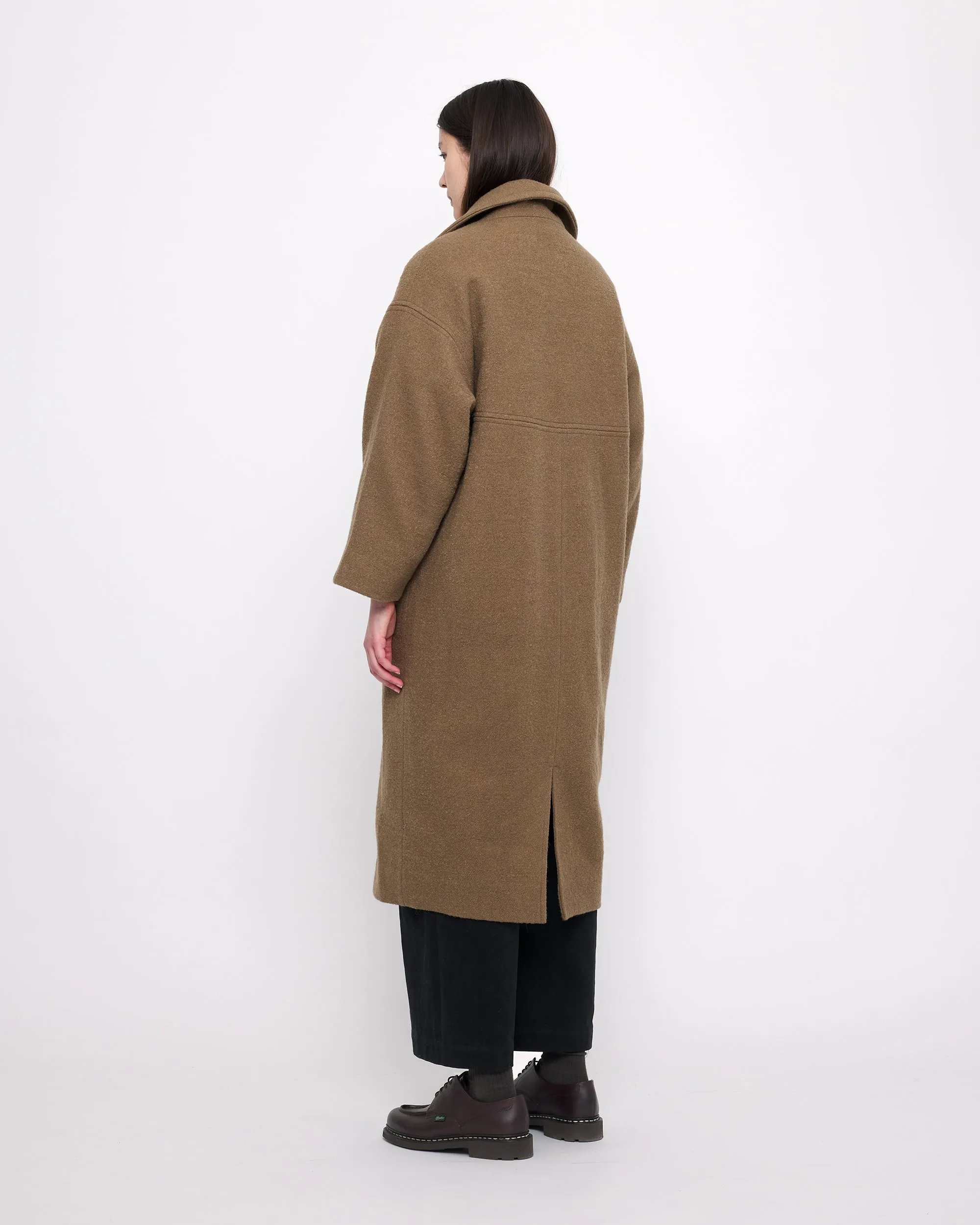 Oversized Wool Coat - FW24 - Kelp sold by 7115 by Szeki product image thumbnail 3