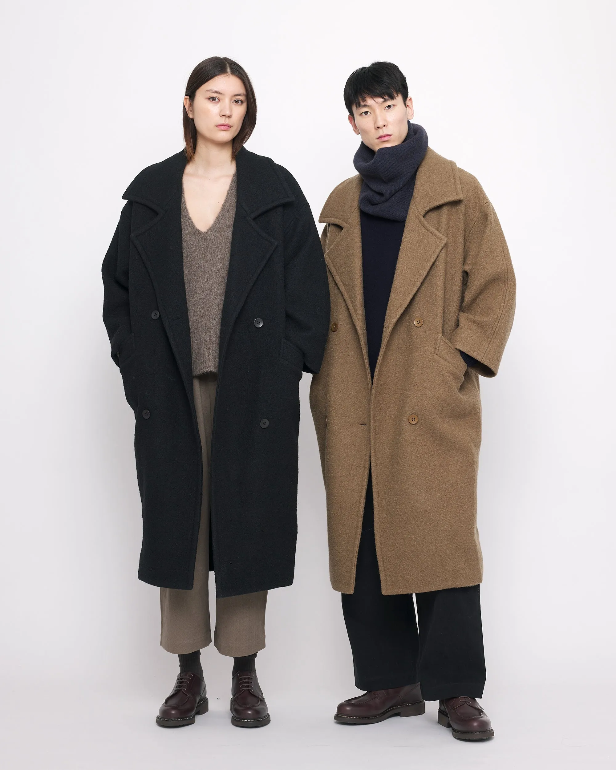 Oversized Wool Coat - FW24 - Kelp sold by 7115 by Szeki product image thumbnail 5