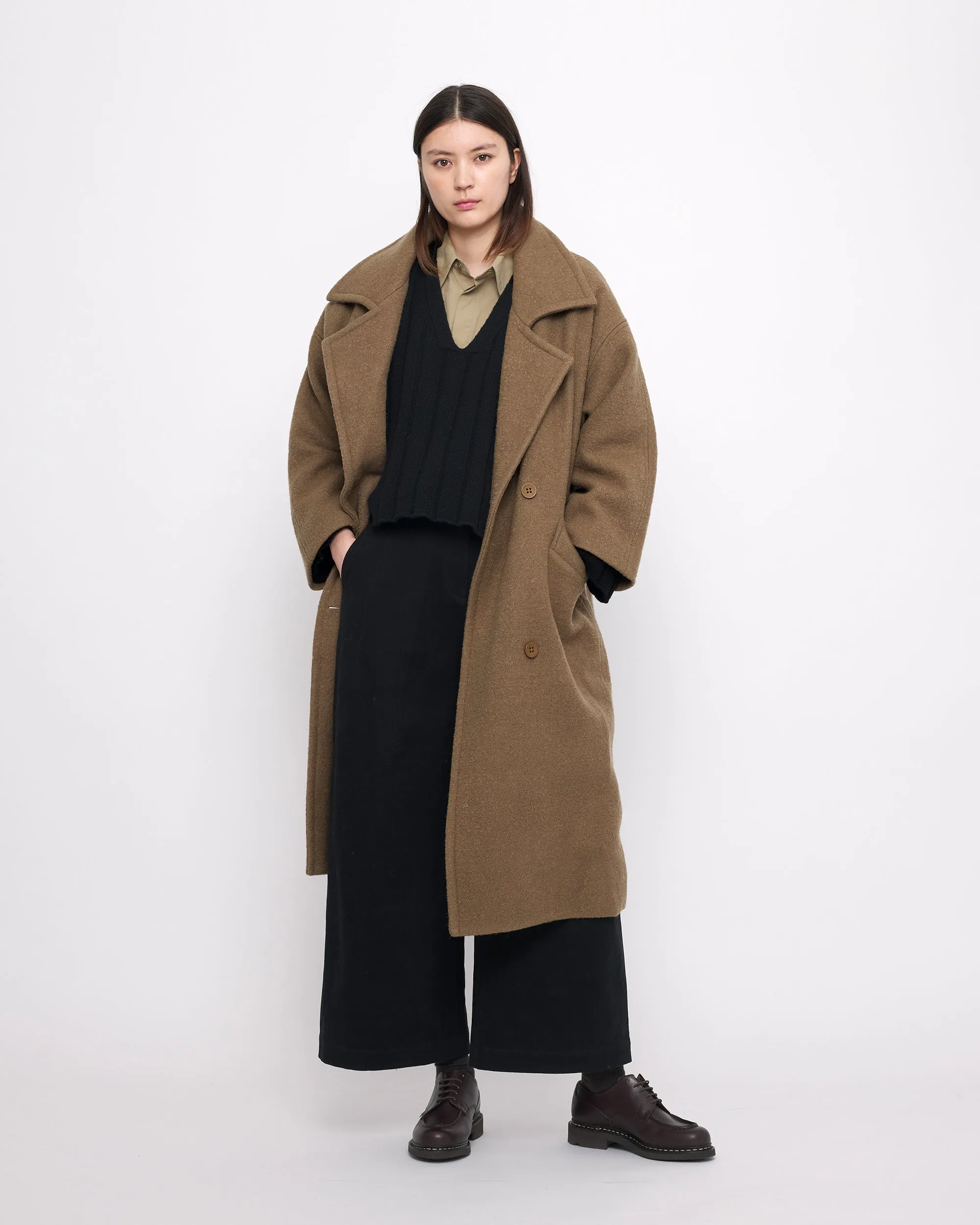 Oversized Wool Coat - FW24 - Kelp sold by 7115 by Szeki