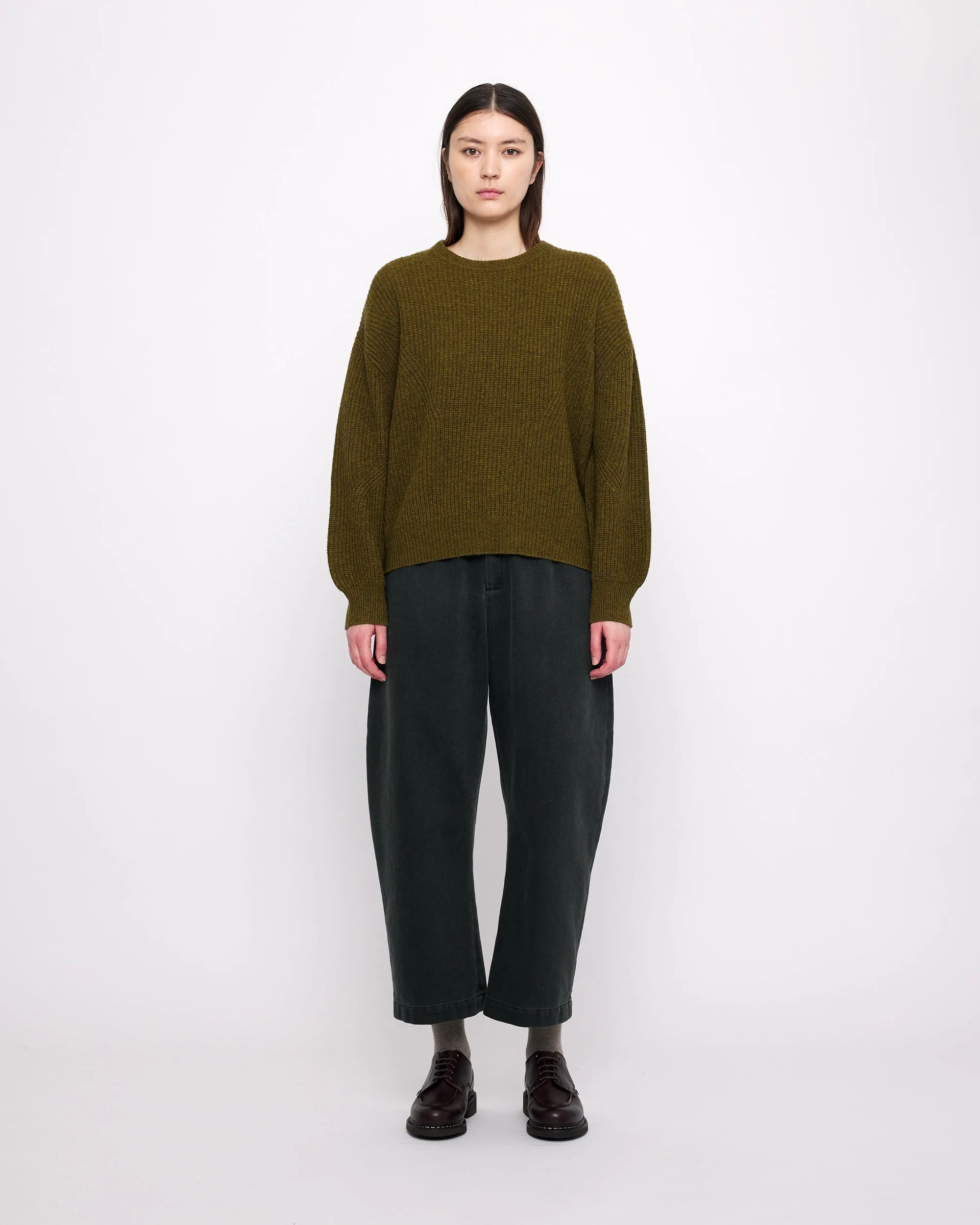 Signature Yak Poet Sweater - Kelp sold by 7115 by Szeki