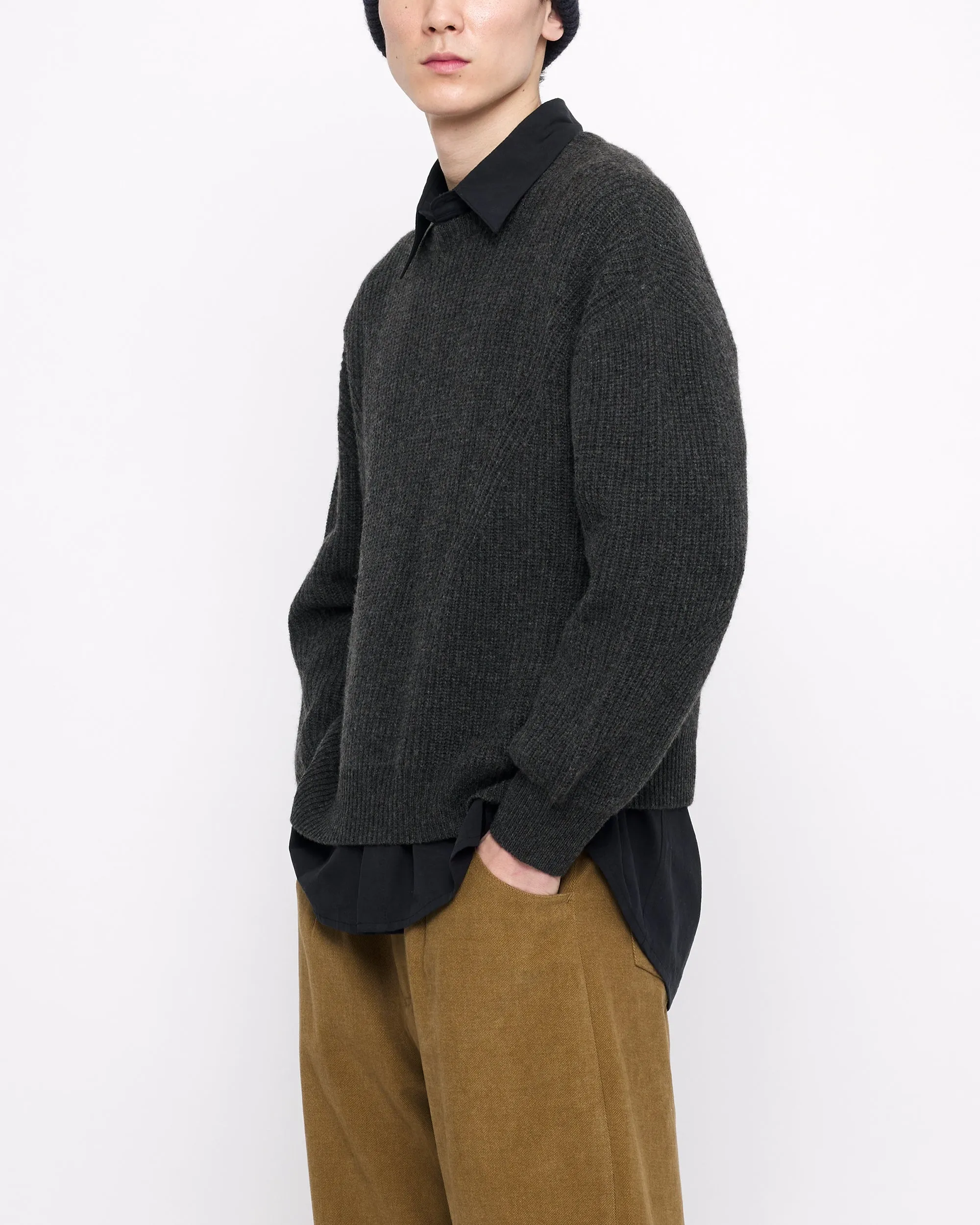 Signature Yak Poet Sweater - Charcoal sold by 7115 by Szeki product image thumbnail 3