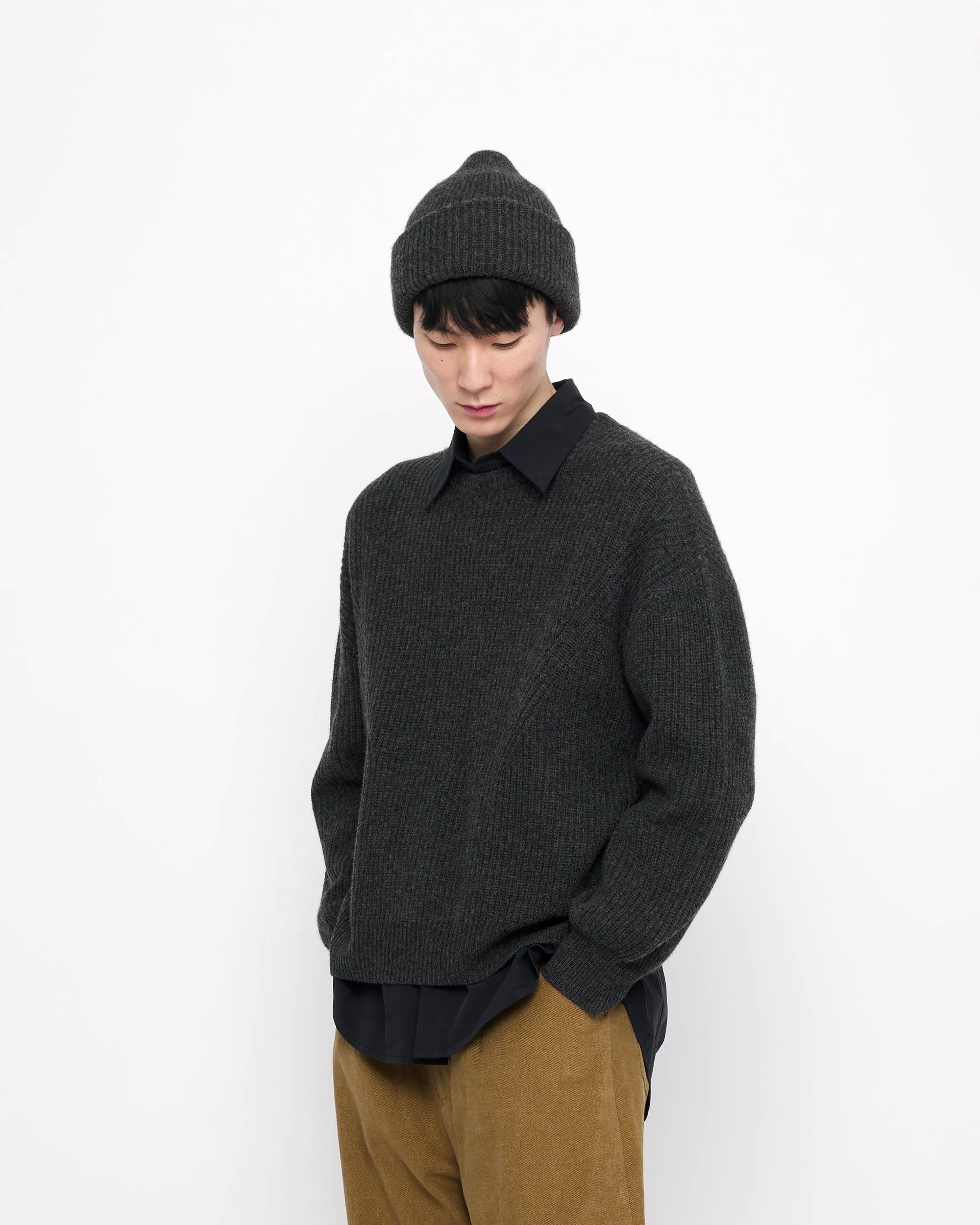 Signature Yak Poet Sweater - Charcoal sold by 7115 by Szeki product image thumbnail 5