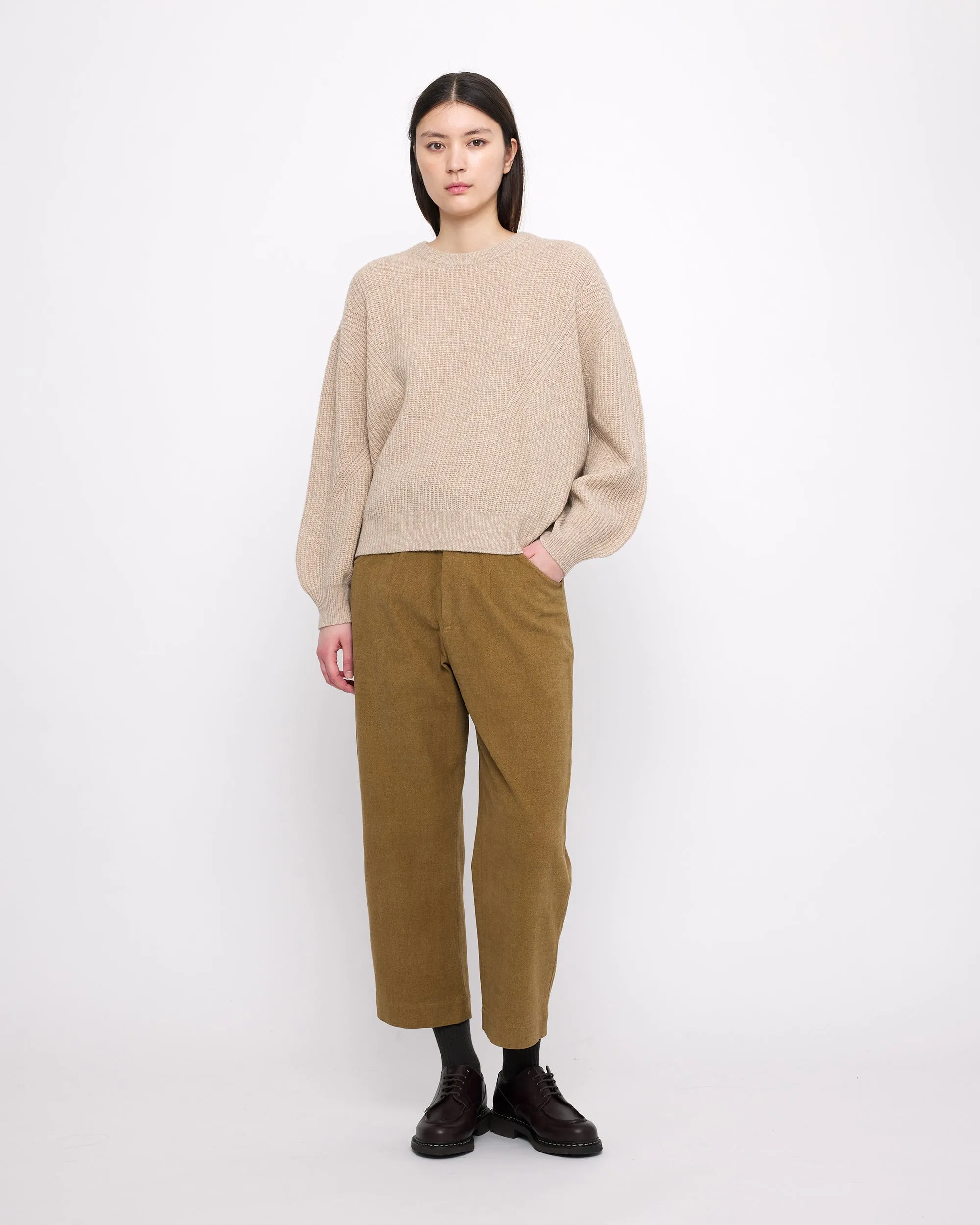 Signature Yak Poet Sweater - Almond sold by 7115 by Szeki