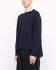 Relaxed Rolled Seam Sweater - FW24 - Navy sold by 7115 by Szeki