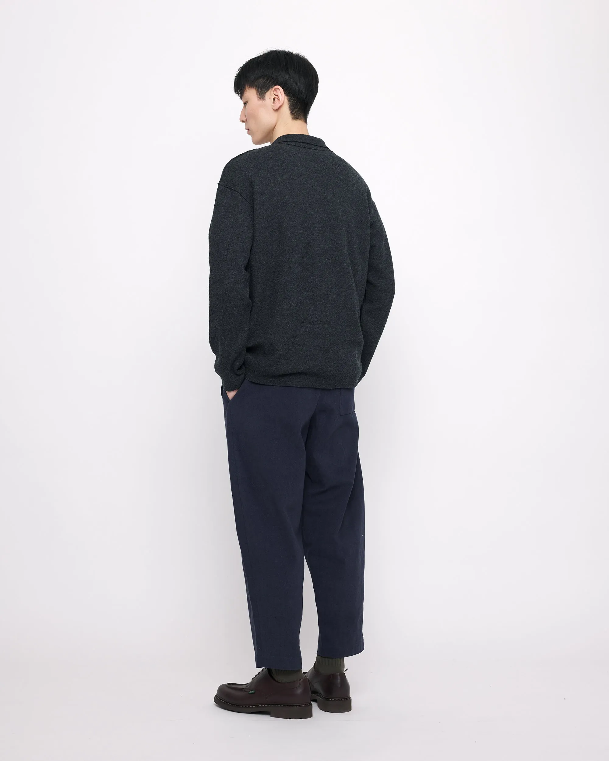 Boiled Wool Pocket Pullover - FW24 - Gray sold by 7115 by Szeki product image thumbnail 3