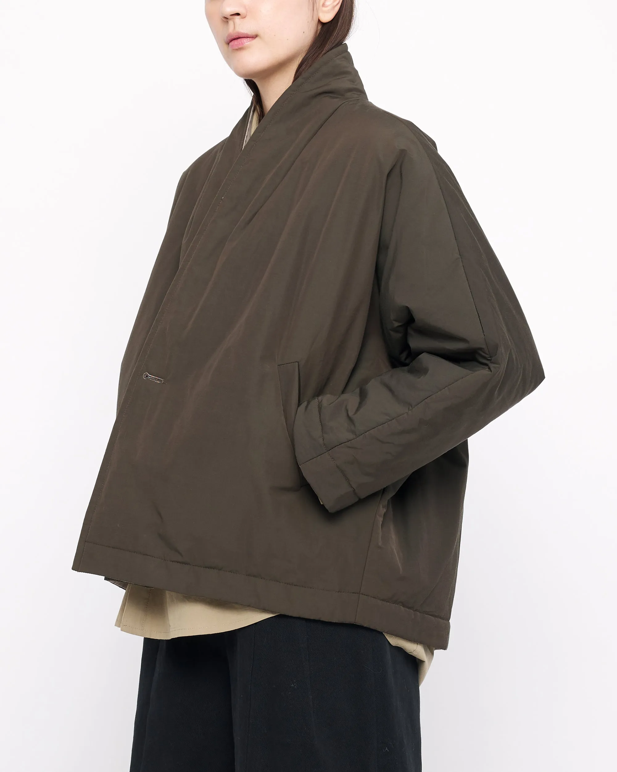 Padded Reversible Blazer - FW24 - Olive Brown/Taupe sold by 7115 by Szeki product image thumbnail 3