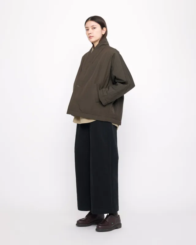 Padded Reversible Blazer - FW24 - Olive Brown/Taupe made by 7115 by Szeki