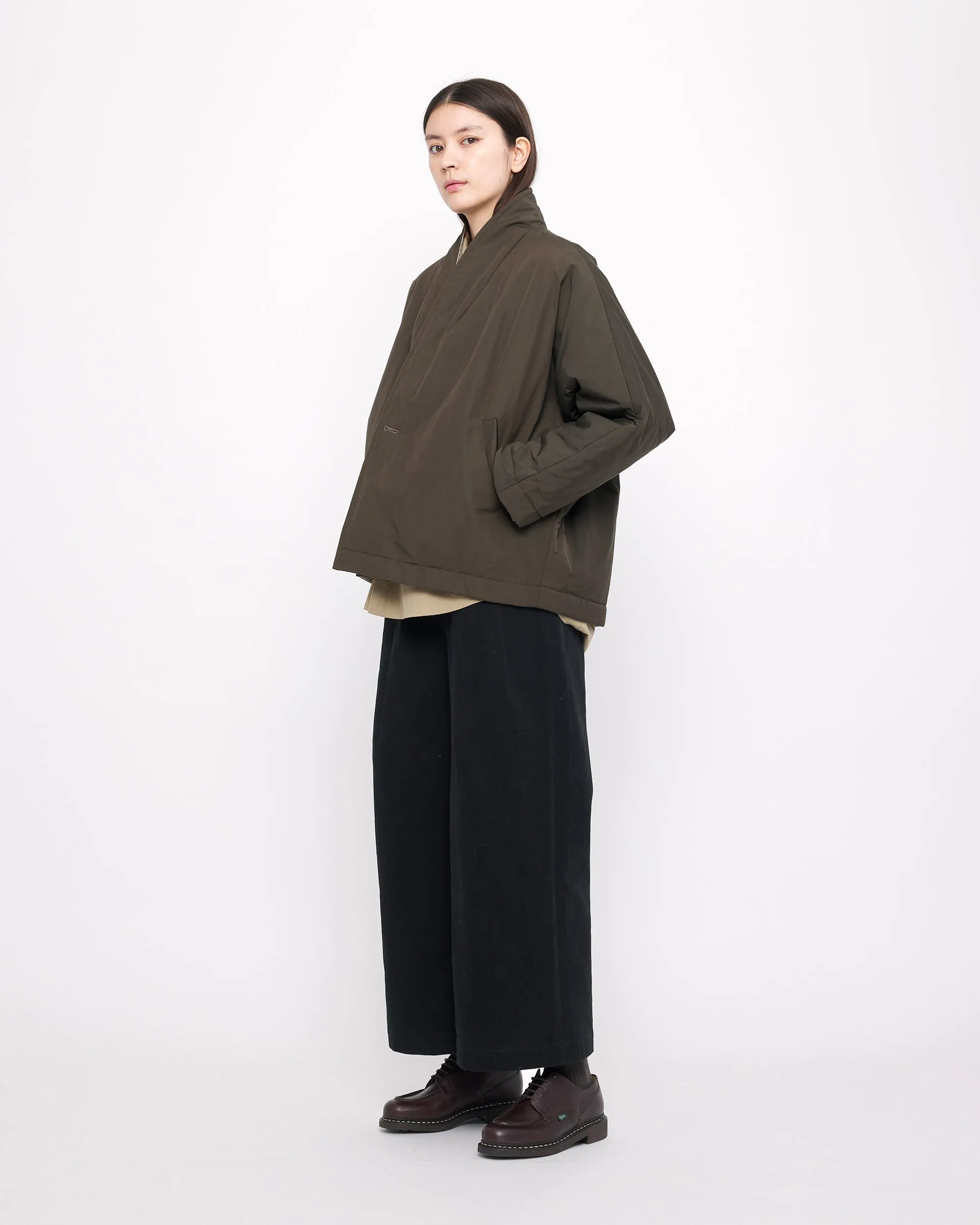 Padded Reversible Blazer - FW24 - Olive Brown/Taupe sold by 7115 by Szeki