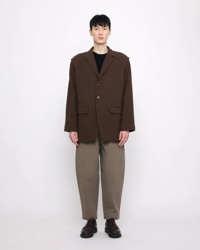Oversized Wool Blazer - FW24 - Brown sold by 7115 by Szeki