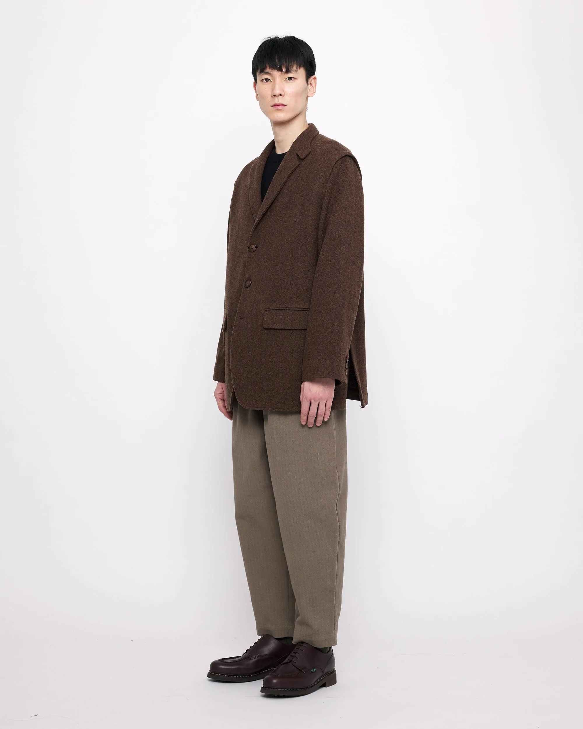 Oversized Wool Blazer - FW24 - Brown sold by 7115 by Szeki product image thumbnail 5
