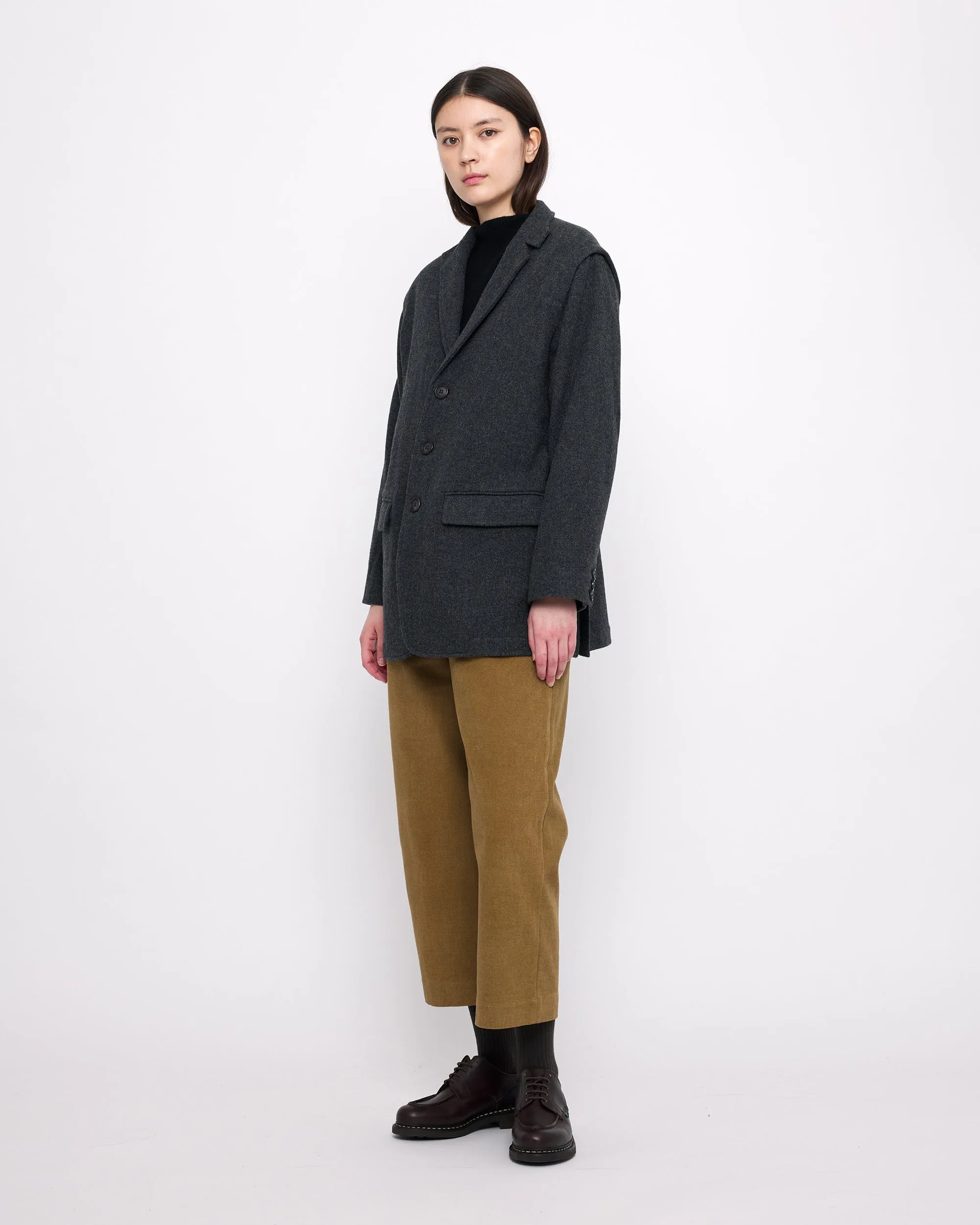 Oversized Wool Blazer - FW24 - Charcoal sold by 7115 by Szeki product image thumbnail 3