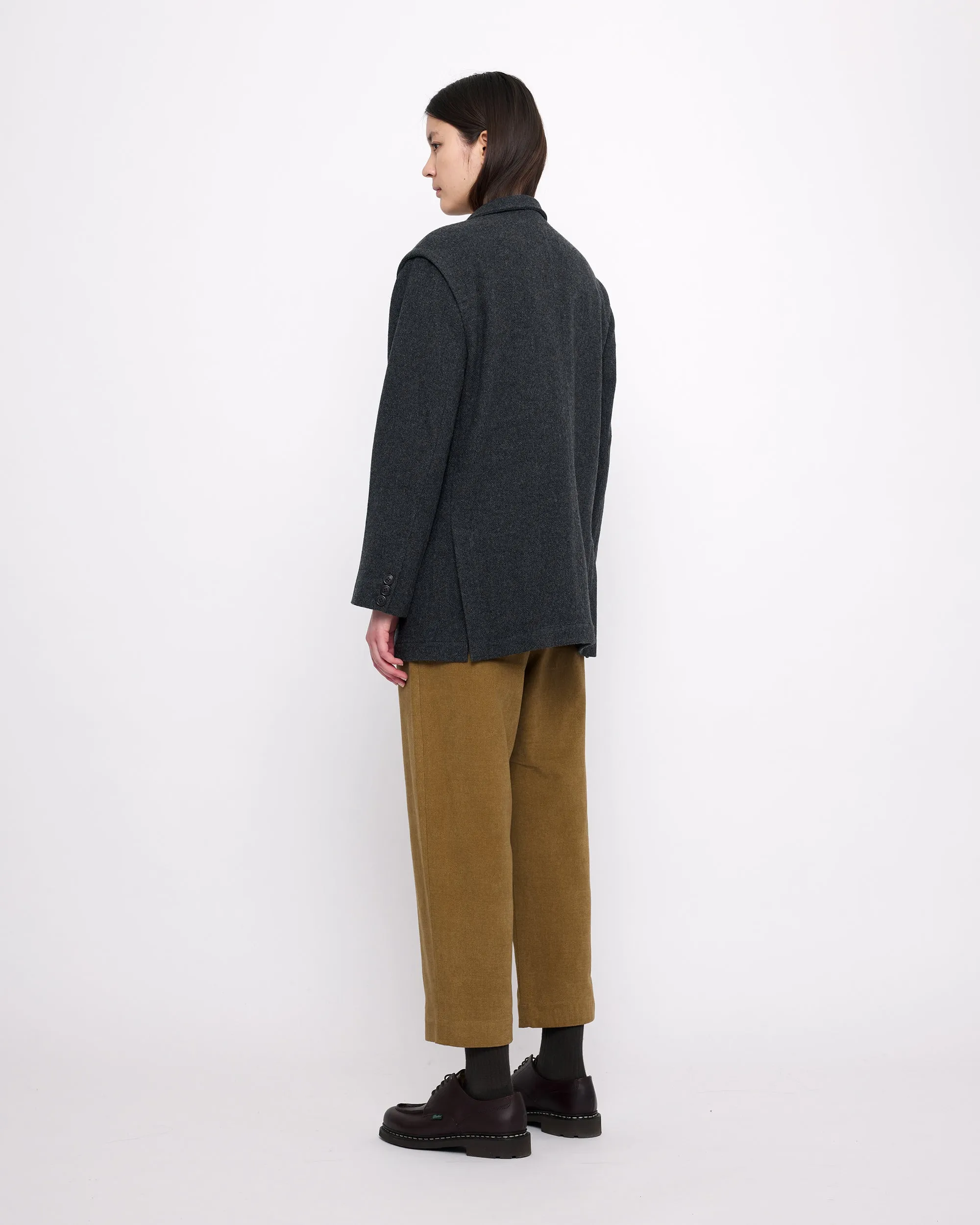Oversized Wool Blazer - FW24 - Charcoal sold by 7115 by Szeki product image thumbnail 4