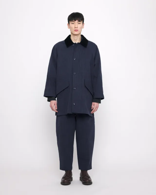 Mid-Length Duster Coat - FW24 - Navy sold by 7115 by Szeki