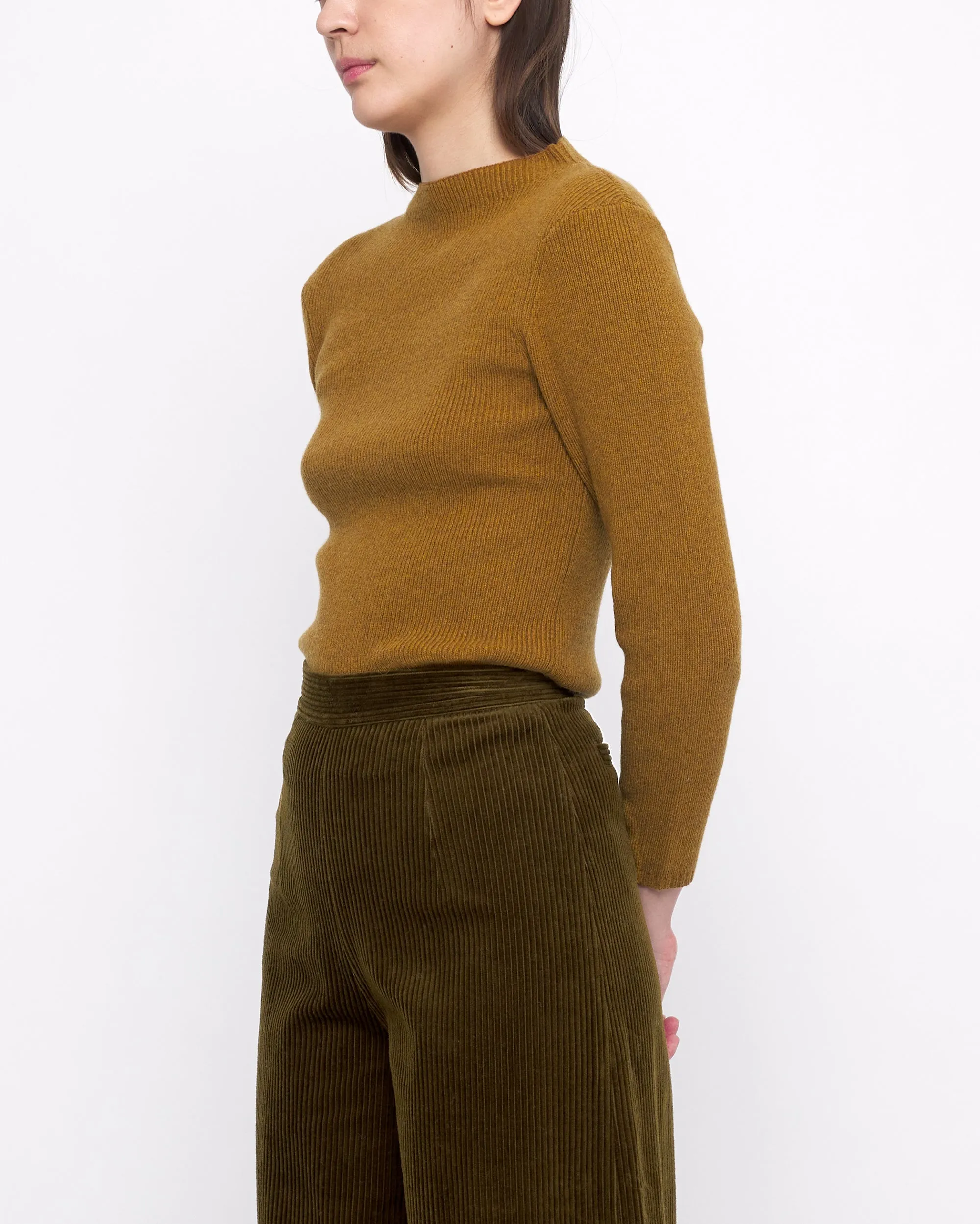 Signature Mock-Neck Long Sleeves - Mustard sold by 7115 by Szeki product image thumbnail 4