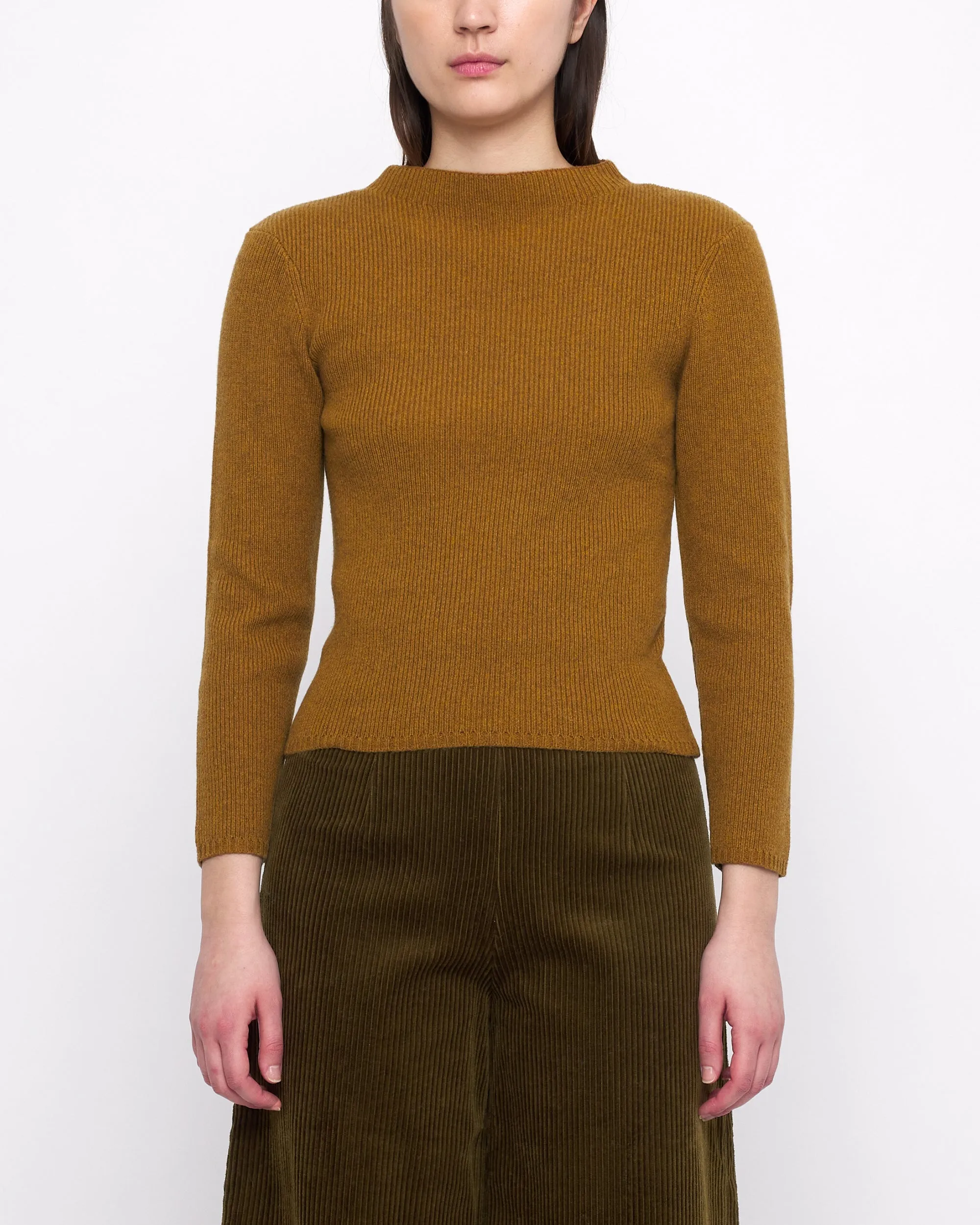 Signature Mock-Neck Long Sleeves - Mustard sold by 7115 by Szeki product image thumbnail 2