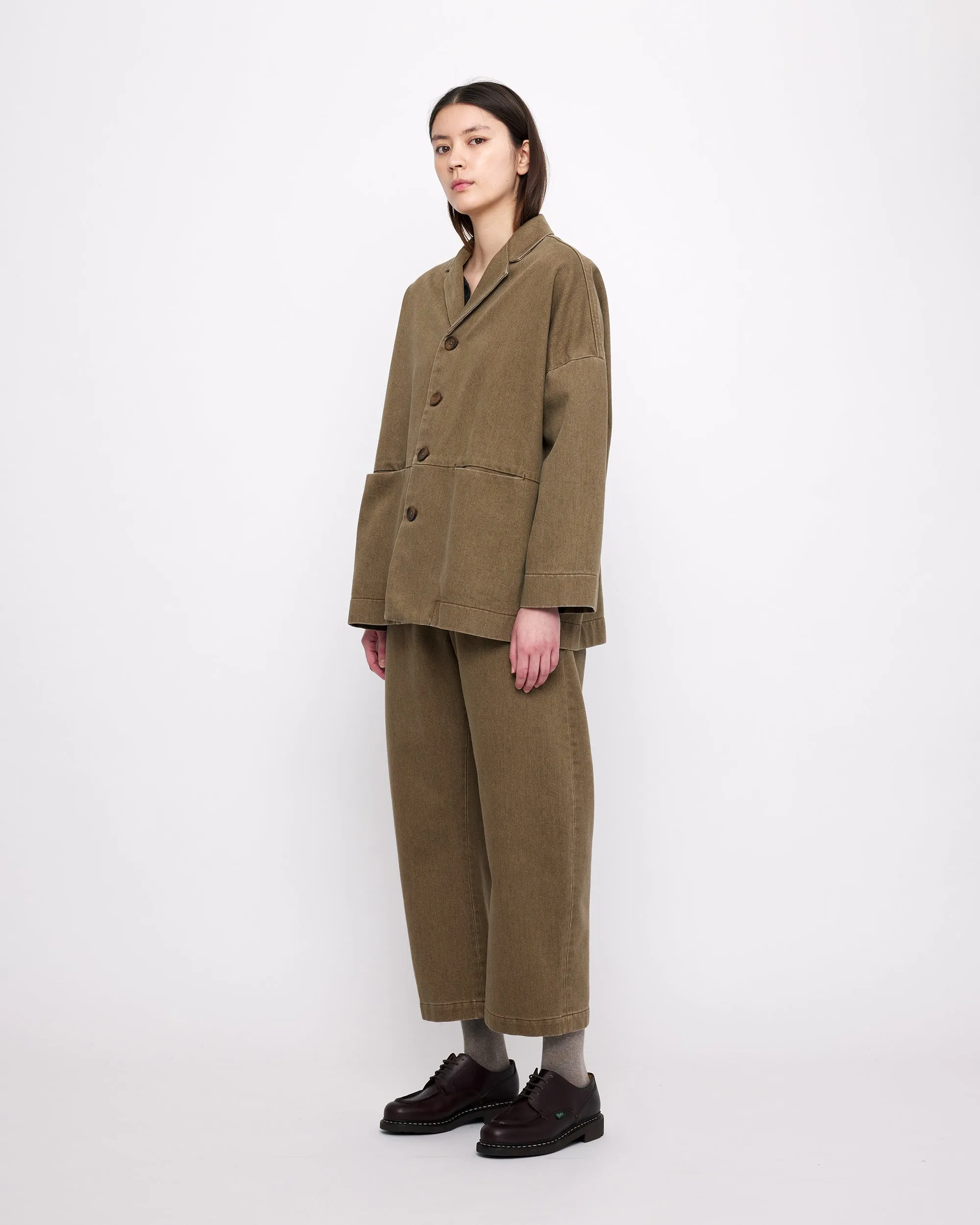 Sand-Washed Blazer Coat - FW24 - Washed Walnut sold by 7115 by Szeki product image thumbnail 5