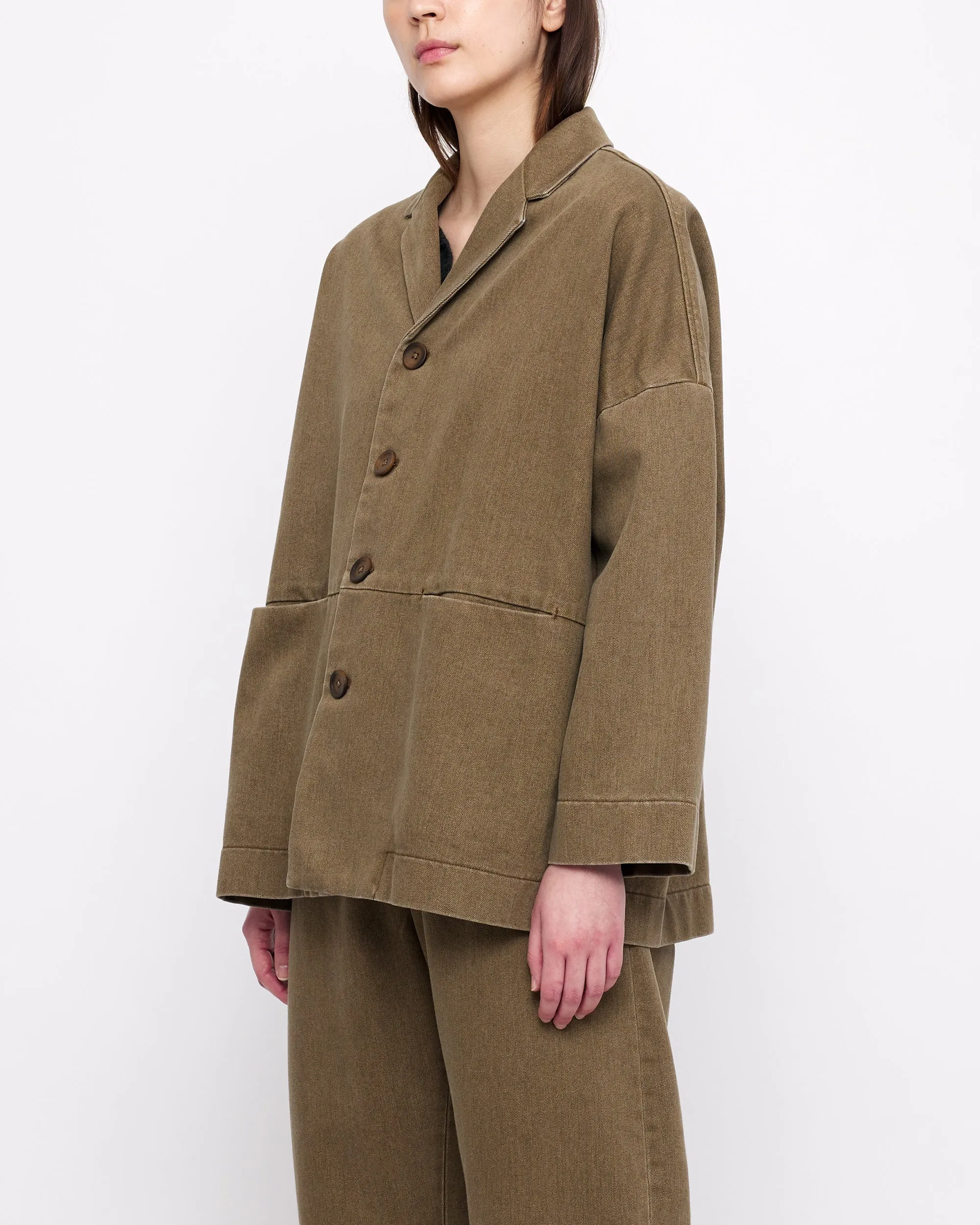 Sand-Washed Blazer Coat - FW24 - Washed Walnut sold by 7115 by Szeki product image thumbnail 2