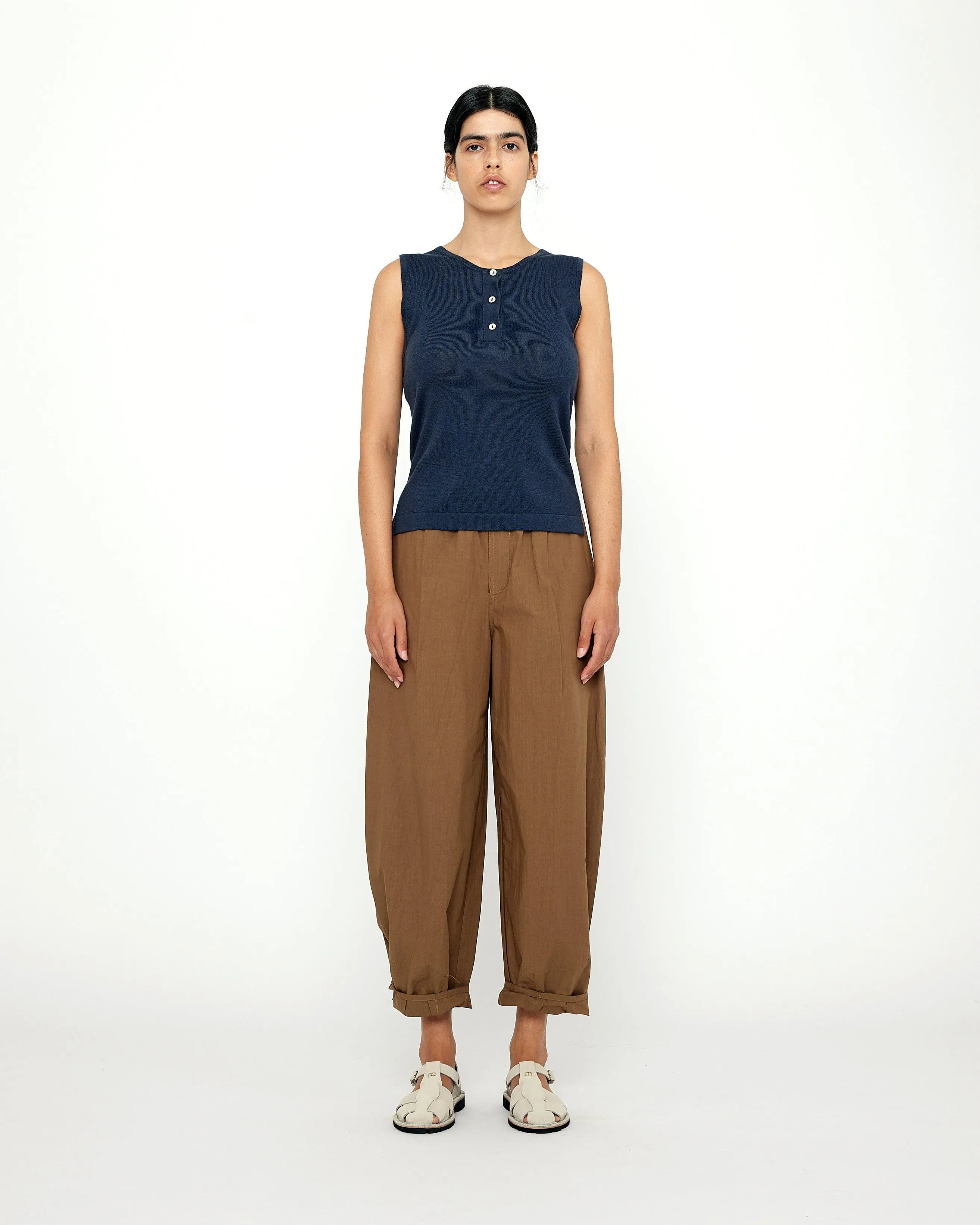 Linen Relaxed Knit Tank - SS24 - Color Options sold by 7115 by Szeki product image thumbnail 5