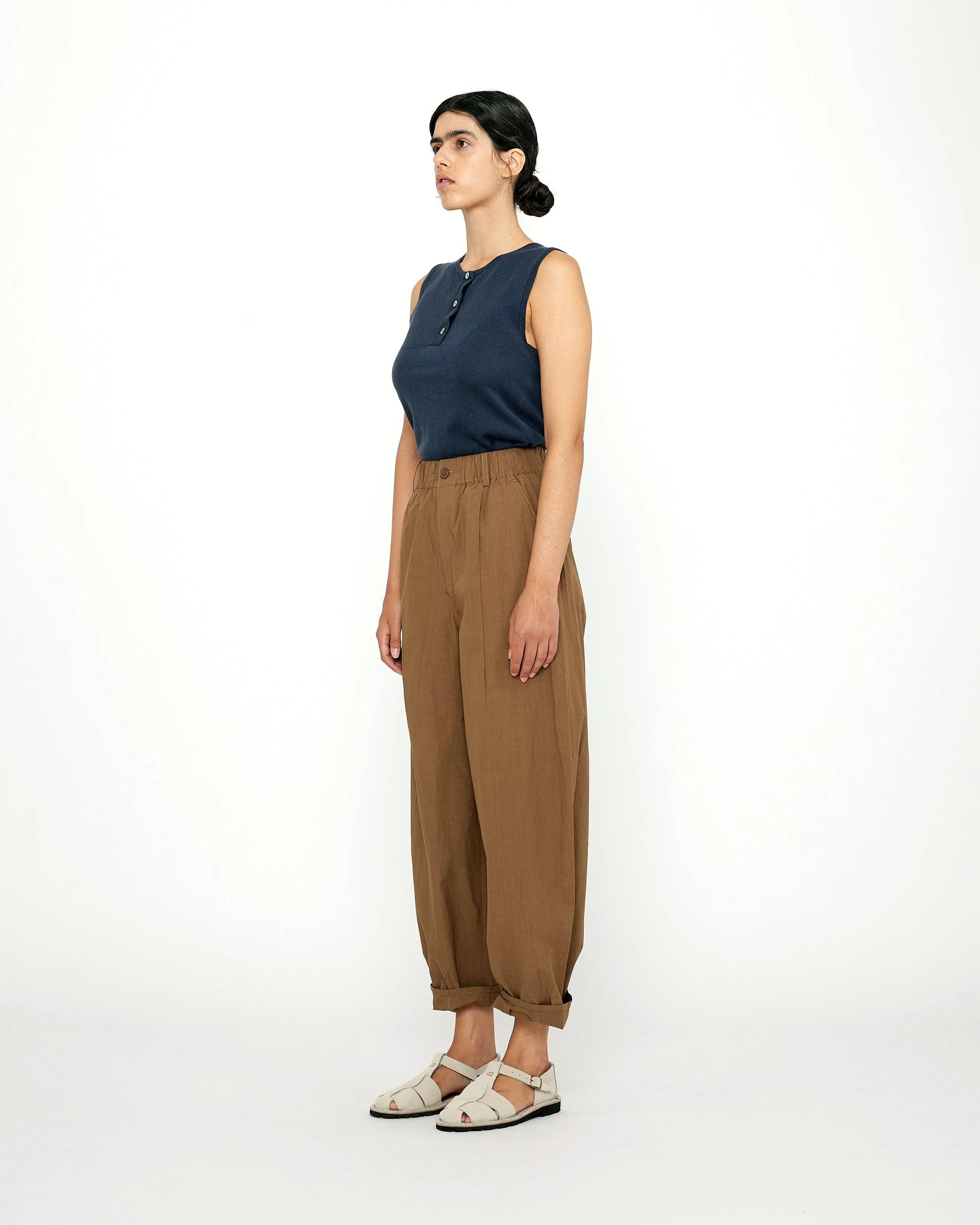 Linen Relaxed Knit Tank - SS24 - Color Options sold by 7115 by Szeki product image thumbnail 3
